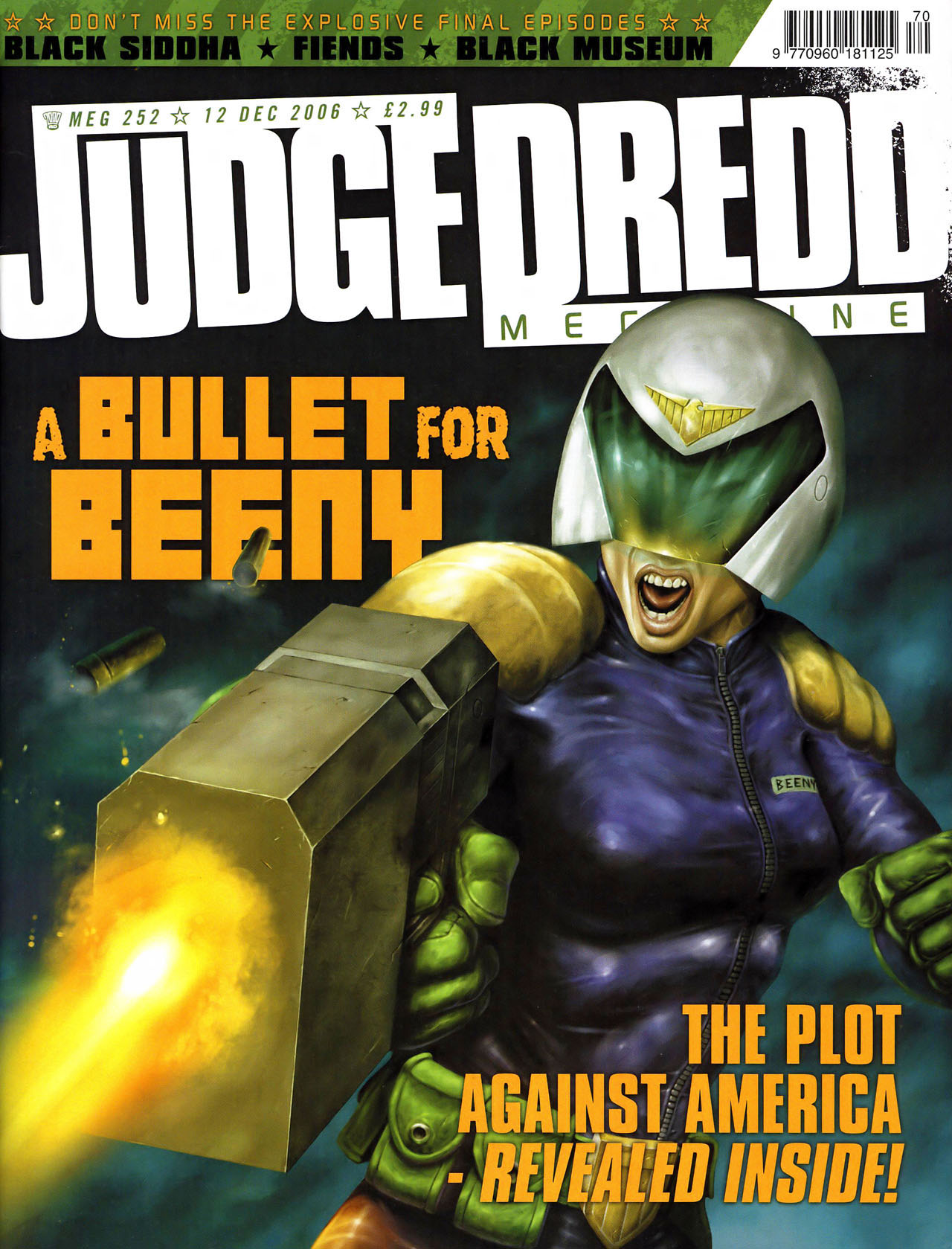 Read online Judge Dredd Megazine (Vol. 5) comic -  Issue #252 - 1