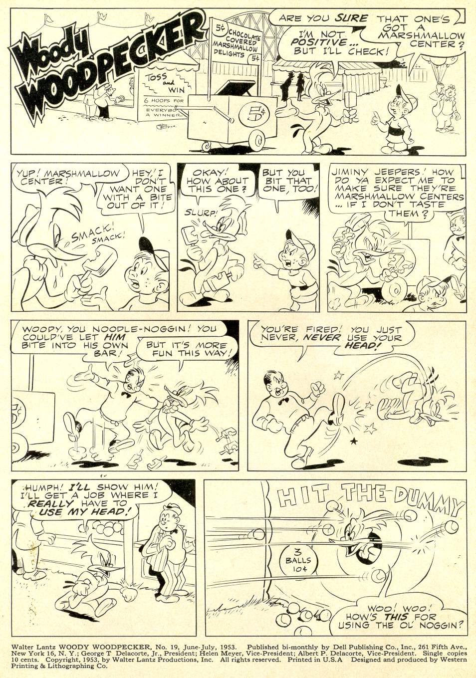 Read online Walter Lantz Woody Woodpecker (1952) comic -  Issue #19 - 2