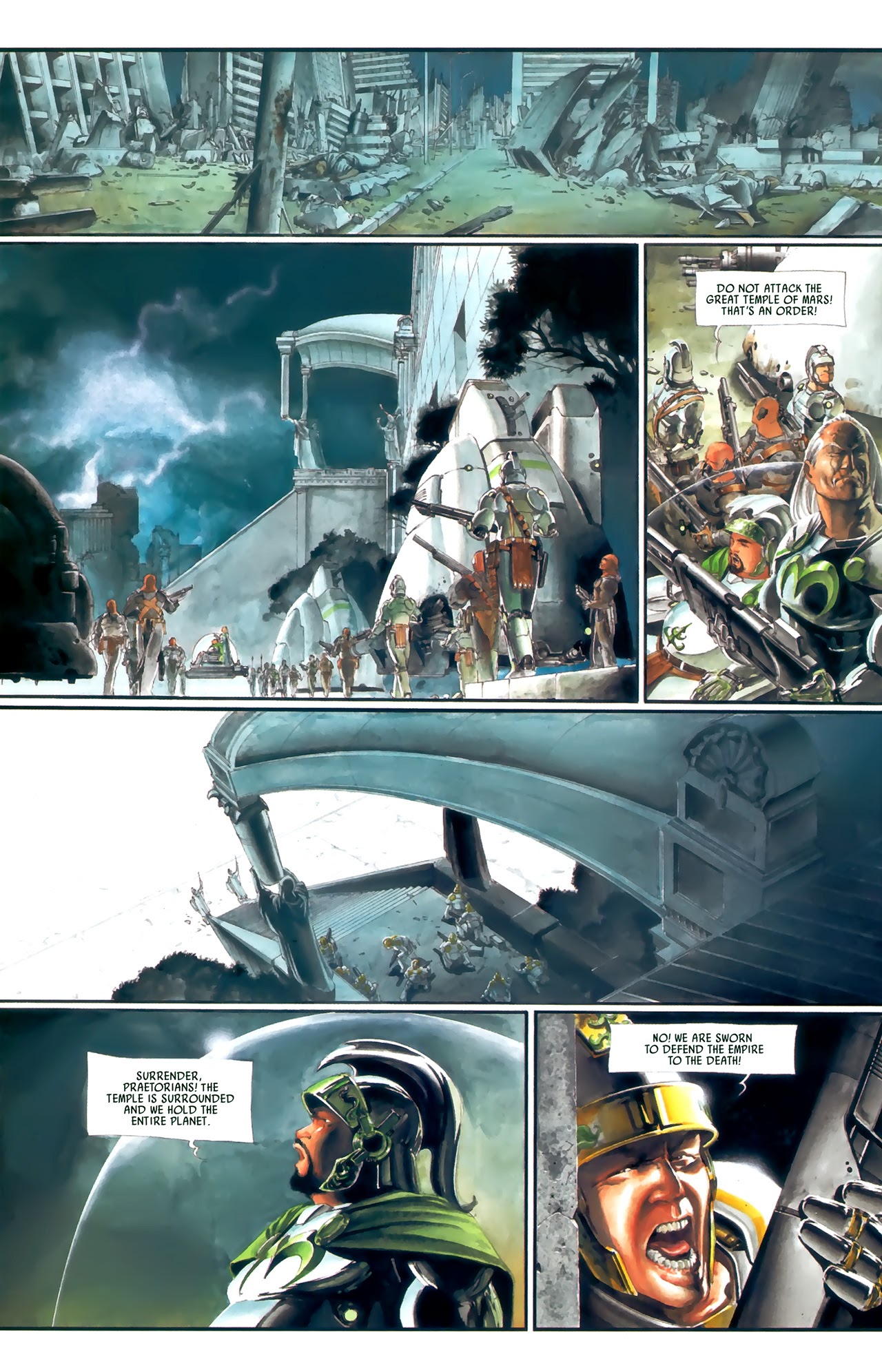 Read online Scourge Of The Gods: The Fall comic -  Issue #2 - 32