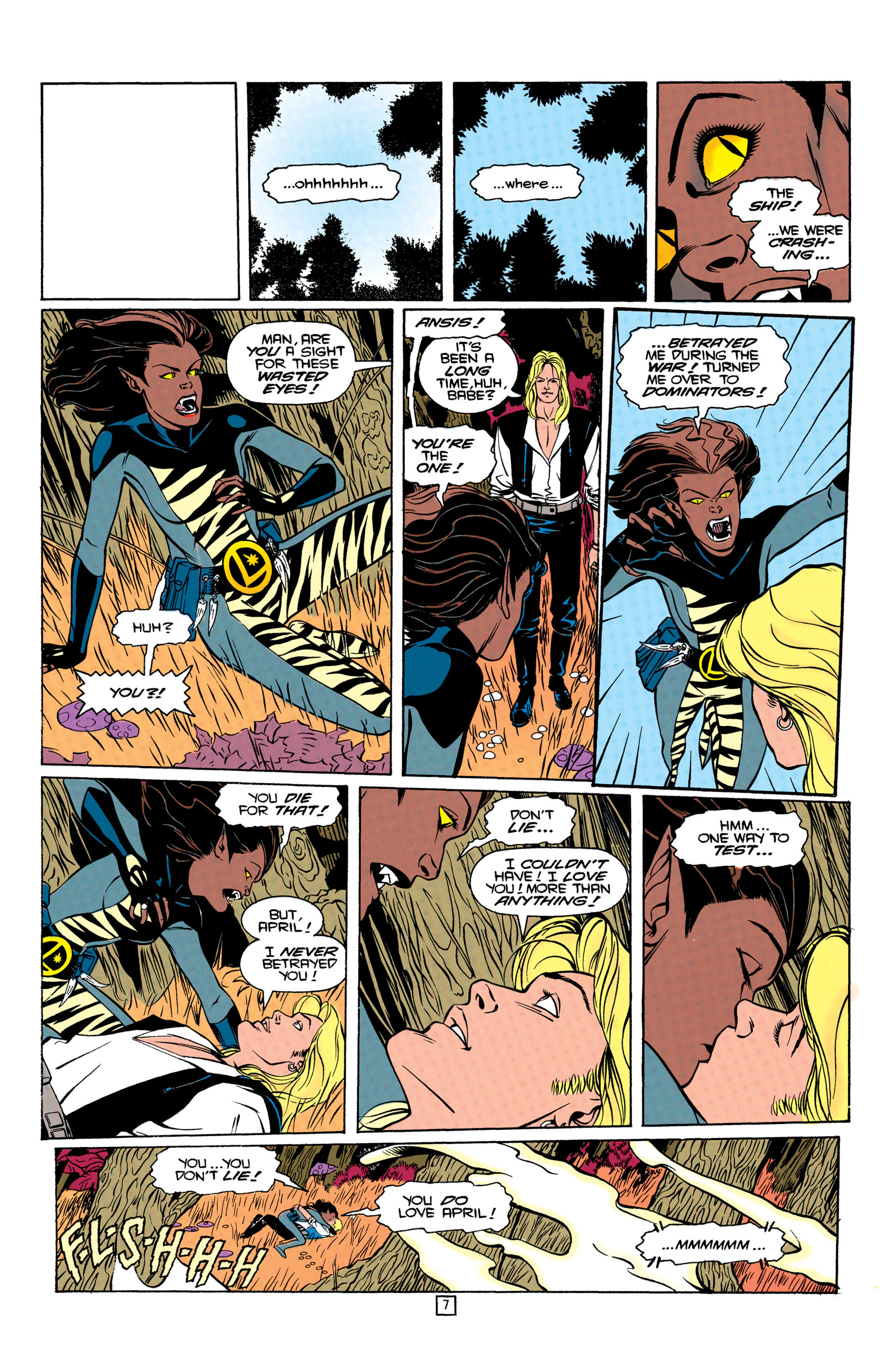Read online Legionnaires comic -  Issue #9 - 8
