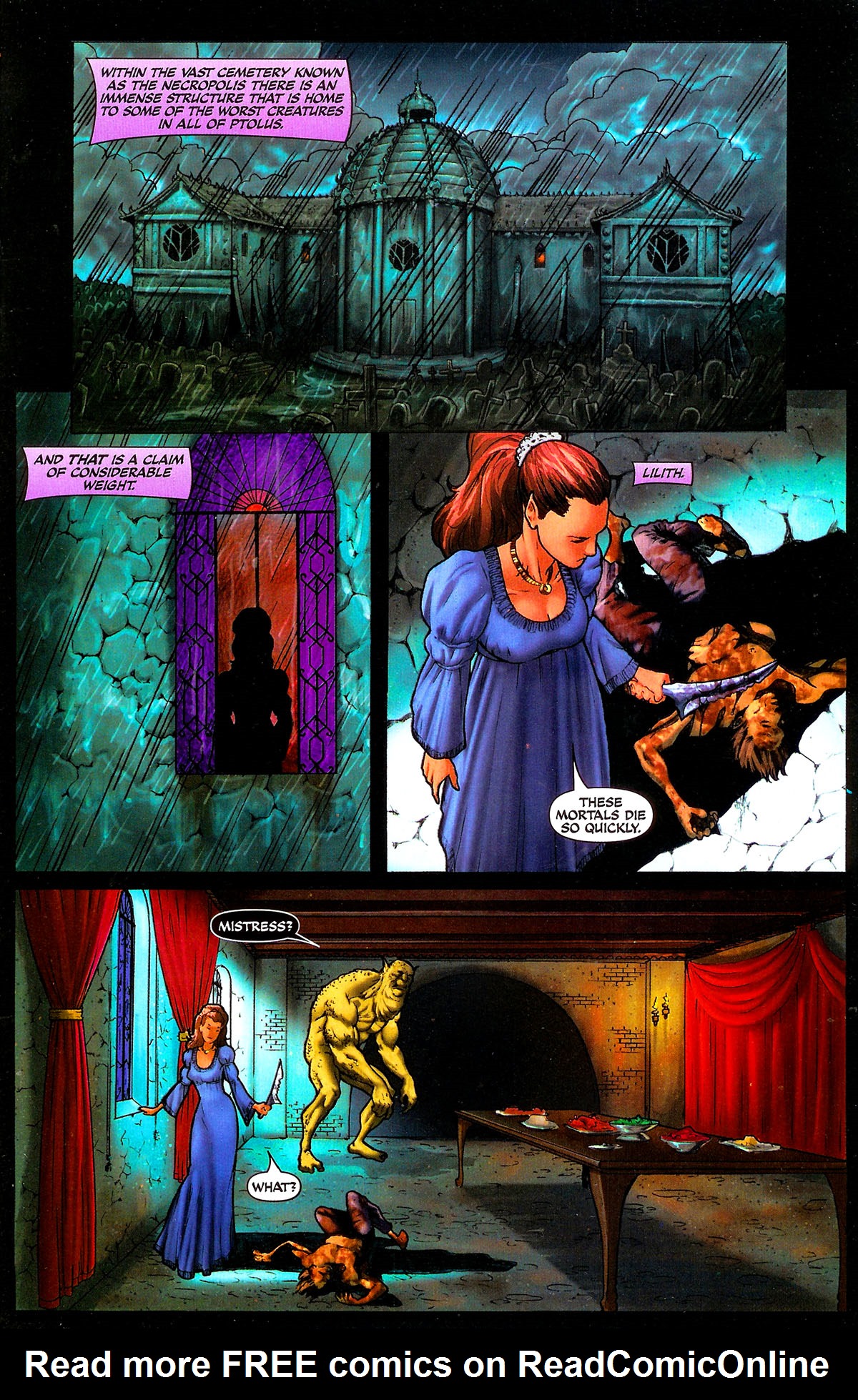 Read online Ptolus: City by the Spire comic -  Issue #4 - 3