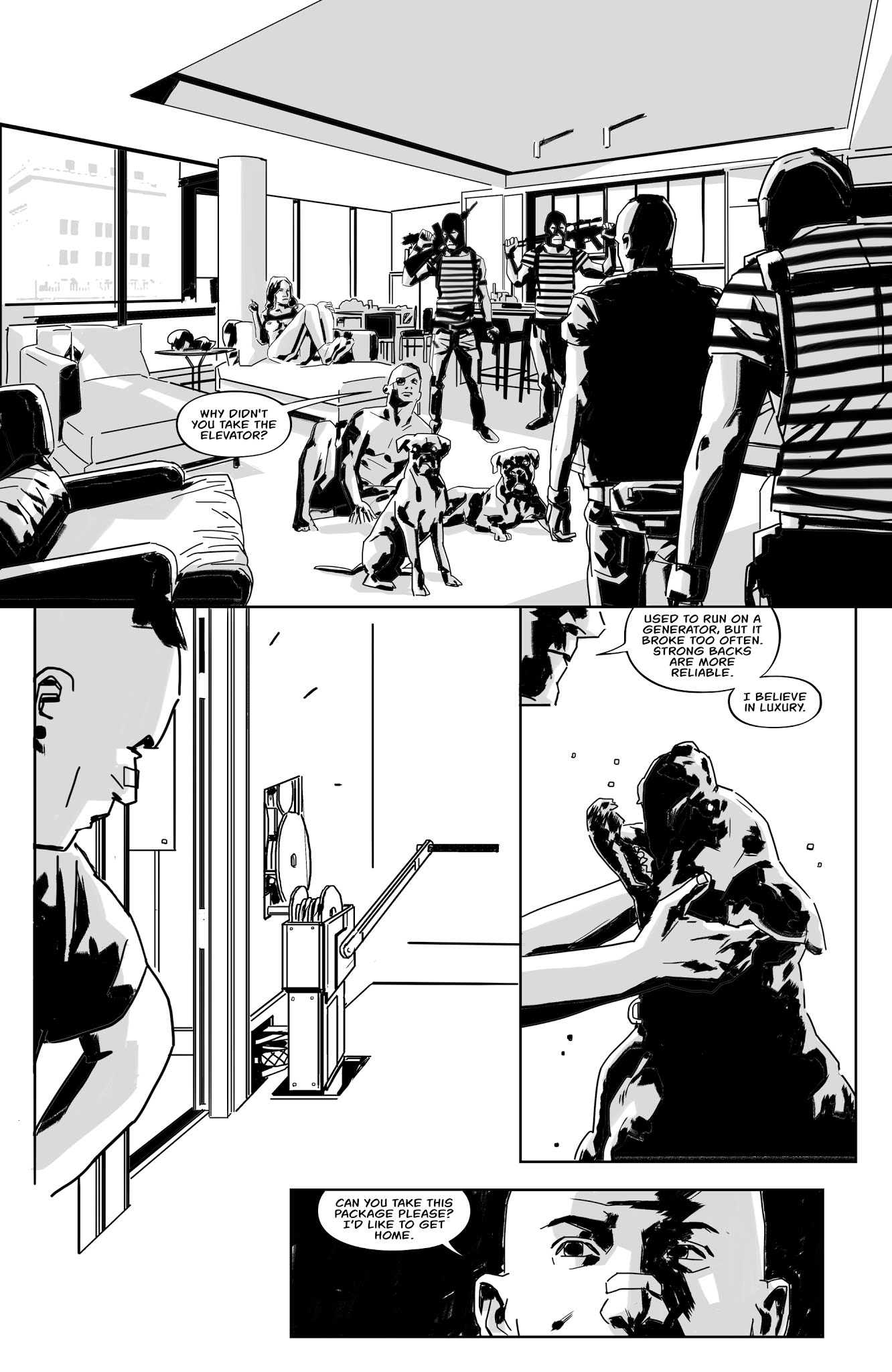 Read online Survival Fetish comic -  Issue #3 - 12