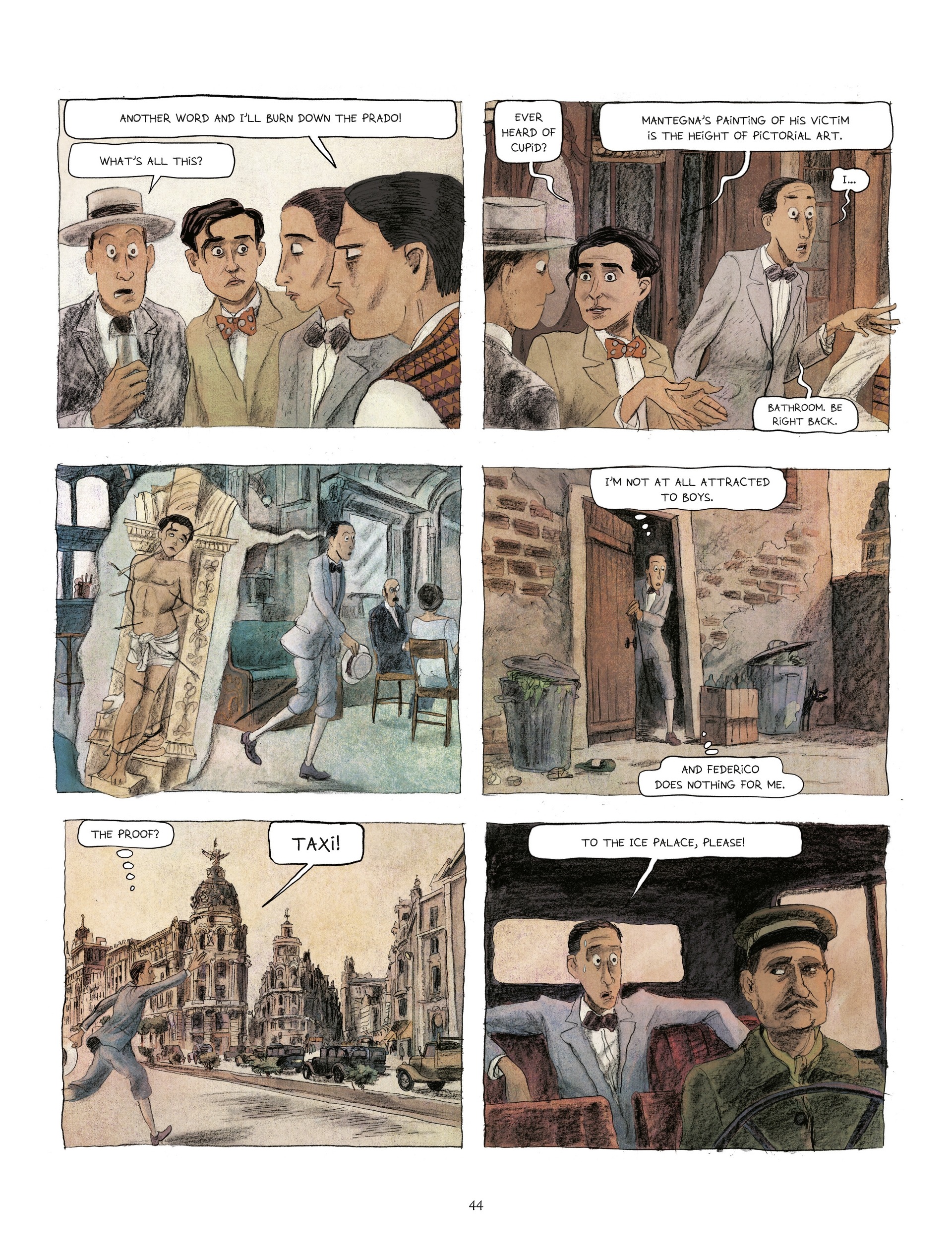 Read online Dalí: Before Gala comic -  Issue # TPB - 46