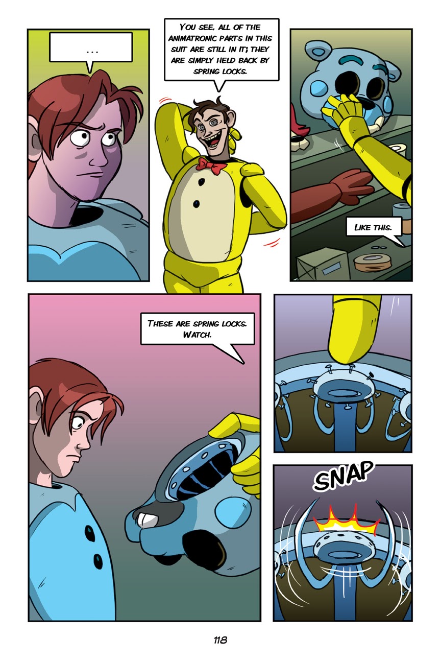 Read online Five Nights At Freddy's comic -  Issue # The Silver Eyes (Part 2) - 21