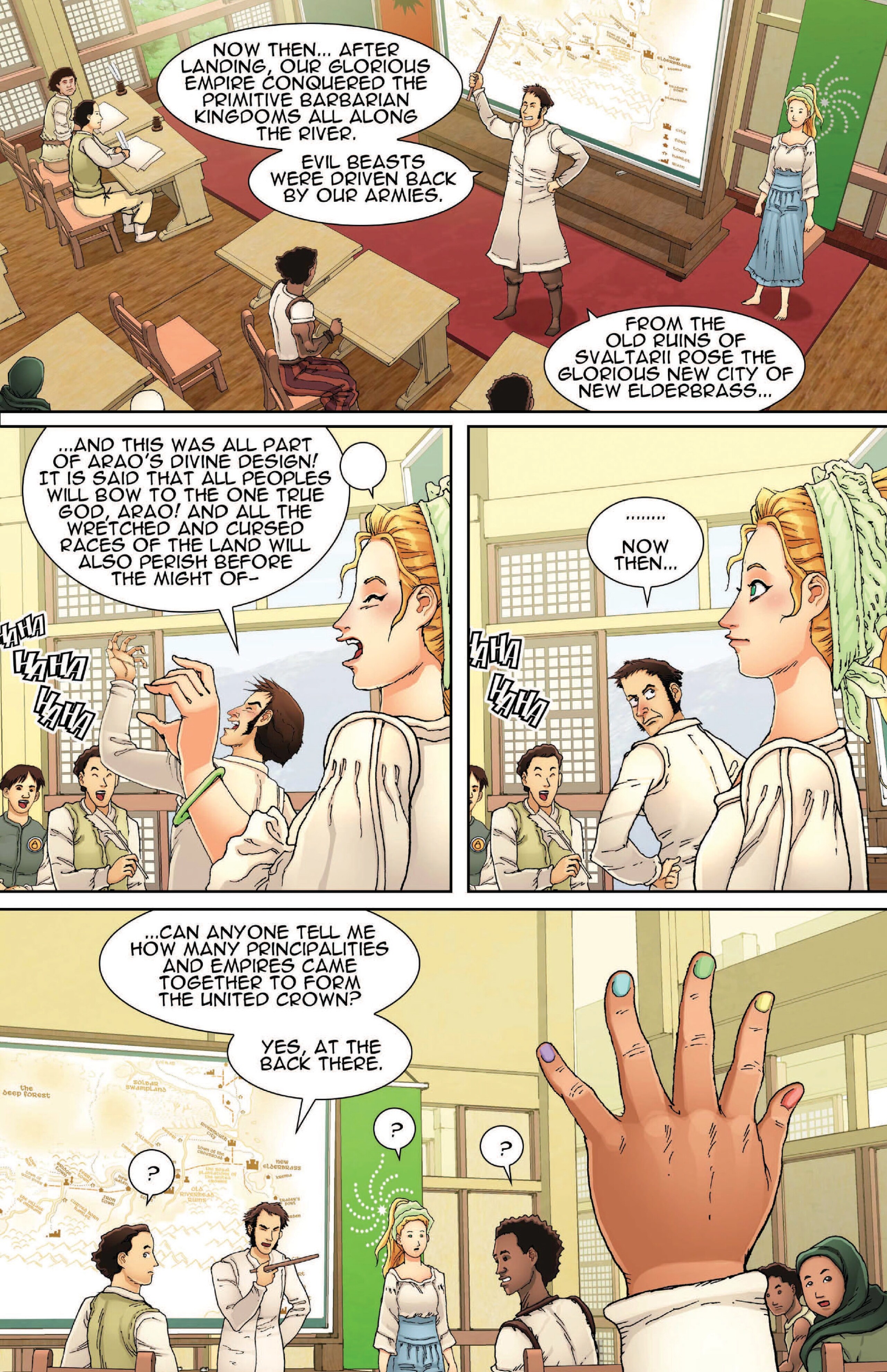 Read online Fantasy Comics comic -  Issue #1 - 28