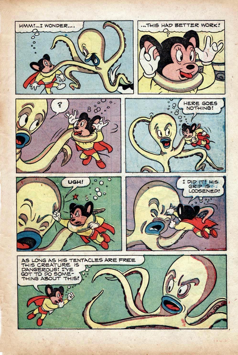 Read online Paul Terry's Mighty Mouse Comics comic -  Issue #48 - 34