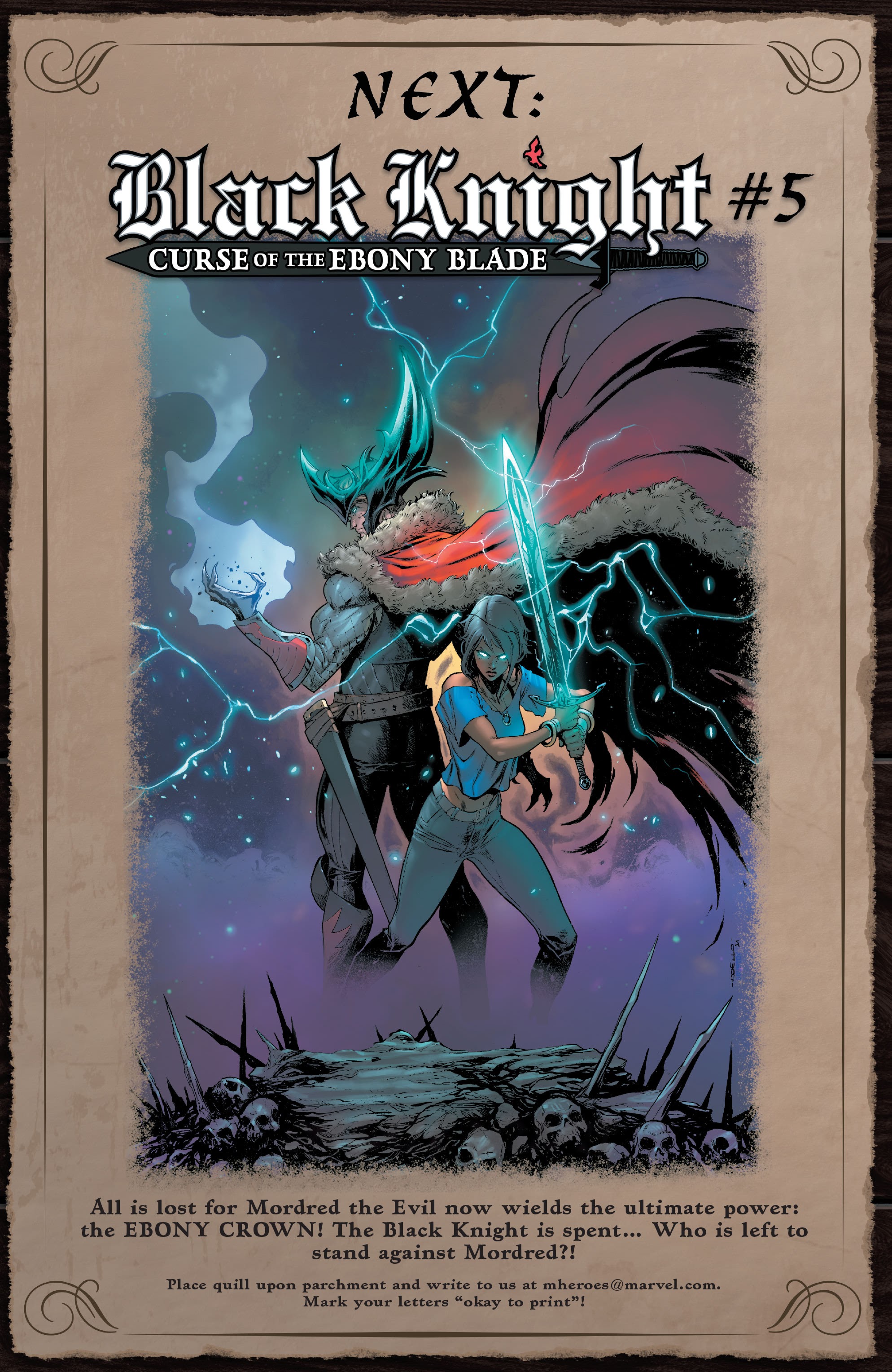 Read online Black Knight: Curse Of The Ebony Blade comic -  Issue #4 - 21