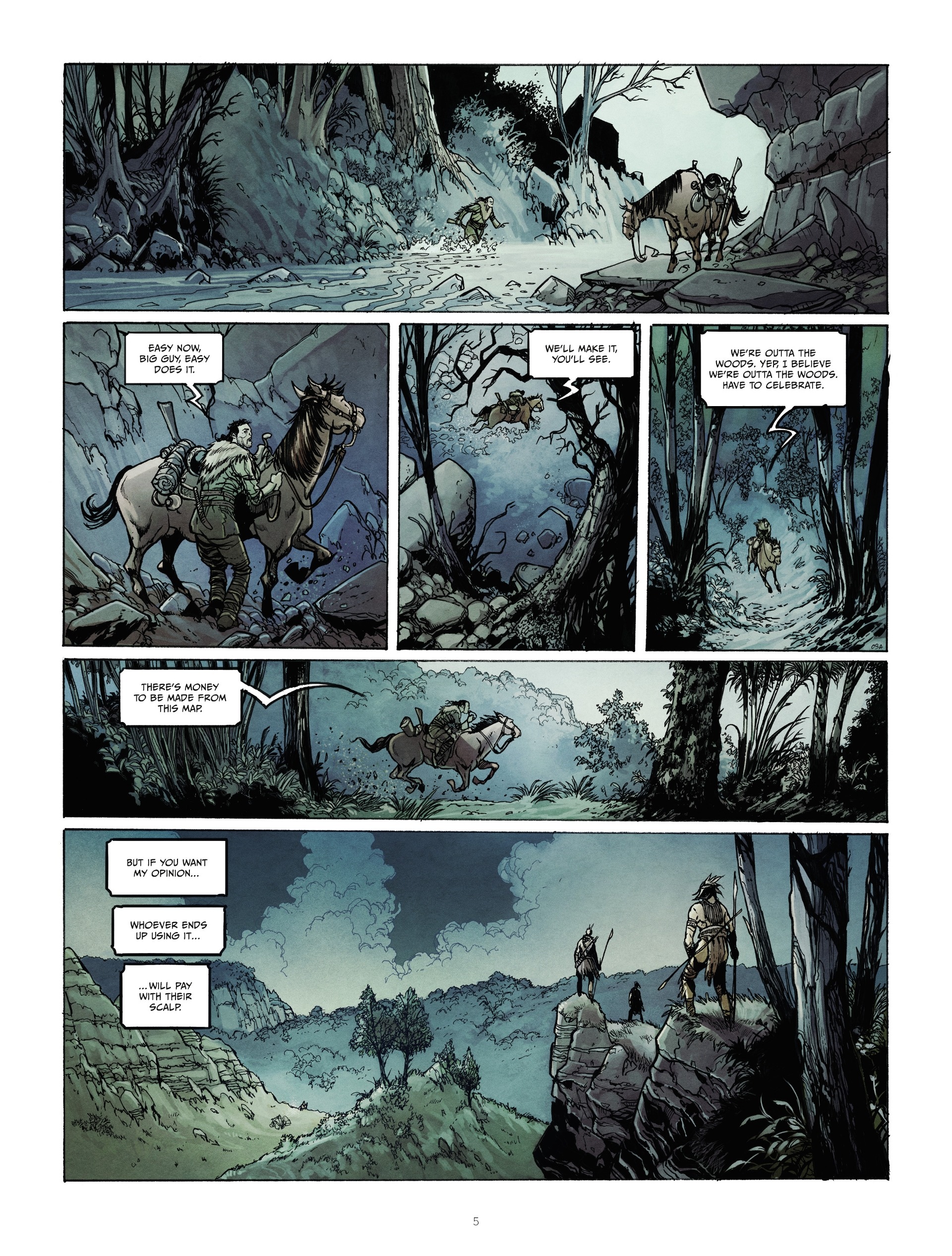 Read online Nephilim: On the Trail of the Ancients comic -  Issue # Full - 5