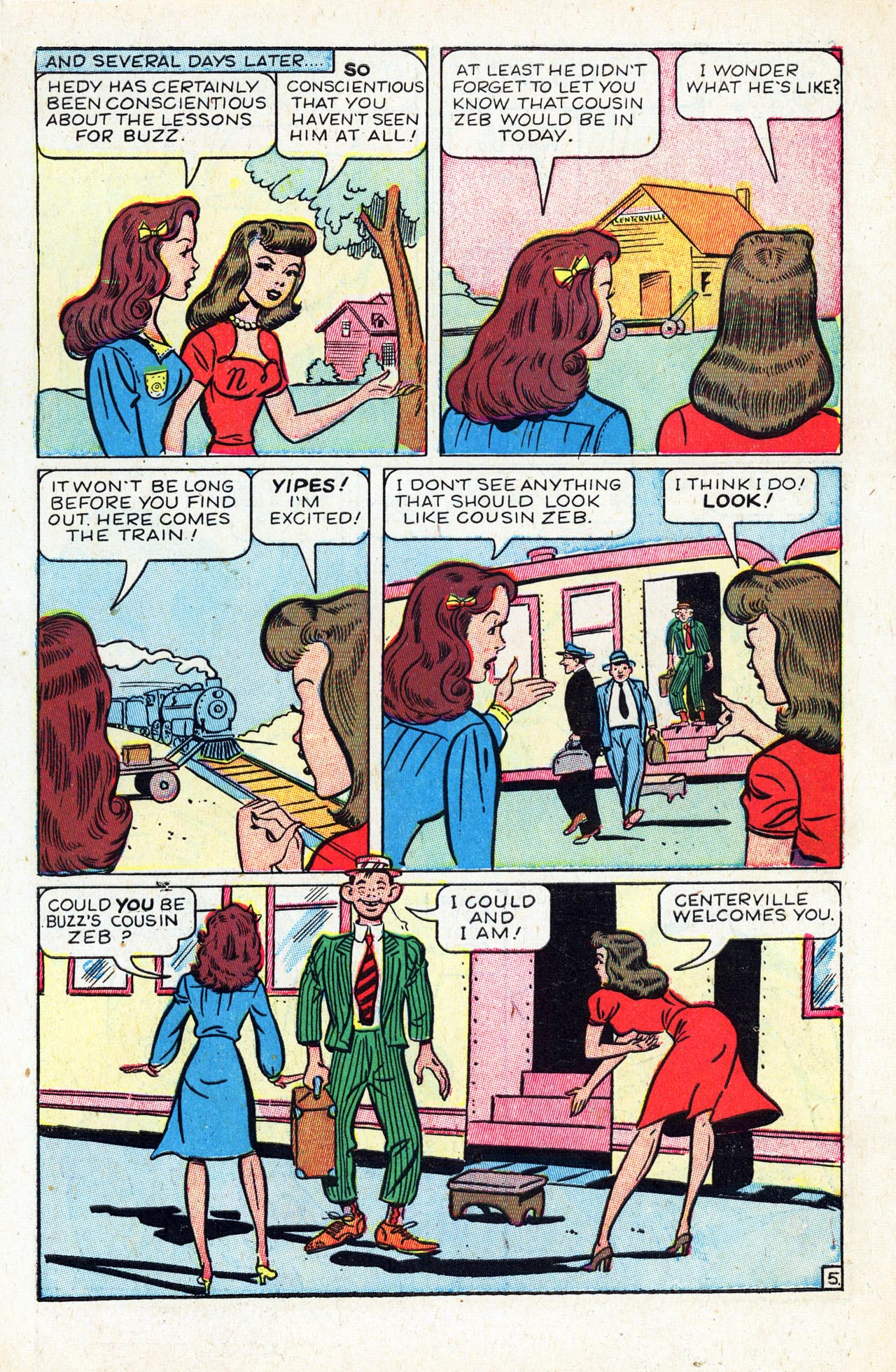 Read online Patsy Walker comic -  Issue #9 - 7