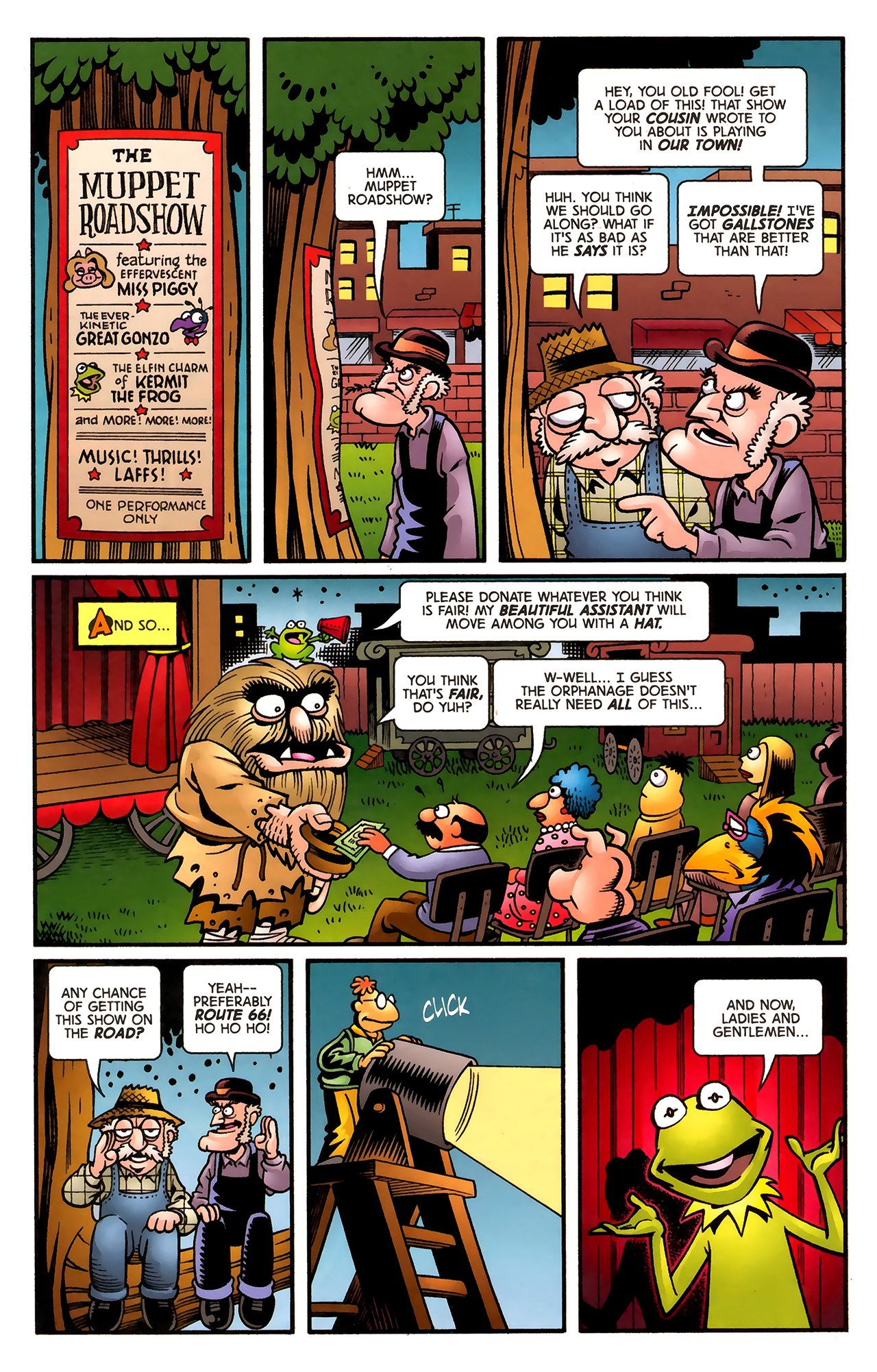 Read online The Muppet Show: The Comic Book comic -  Issue #1 - 7