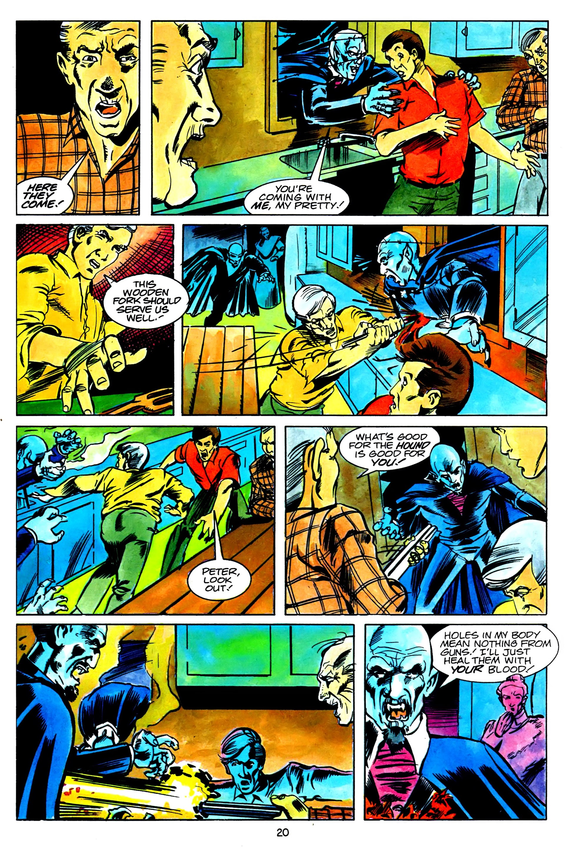 Read online Fright Night (1988) comic -  Issue #7 - 22