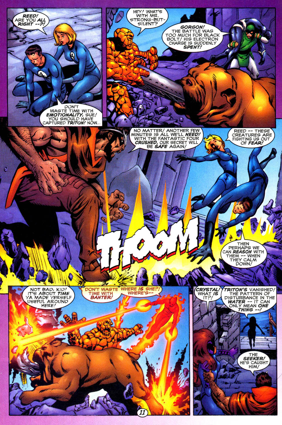 Read online Fantastic Four: Fireworks comic -  Issue #2 - 12