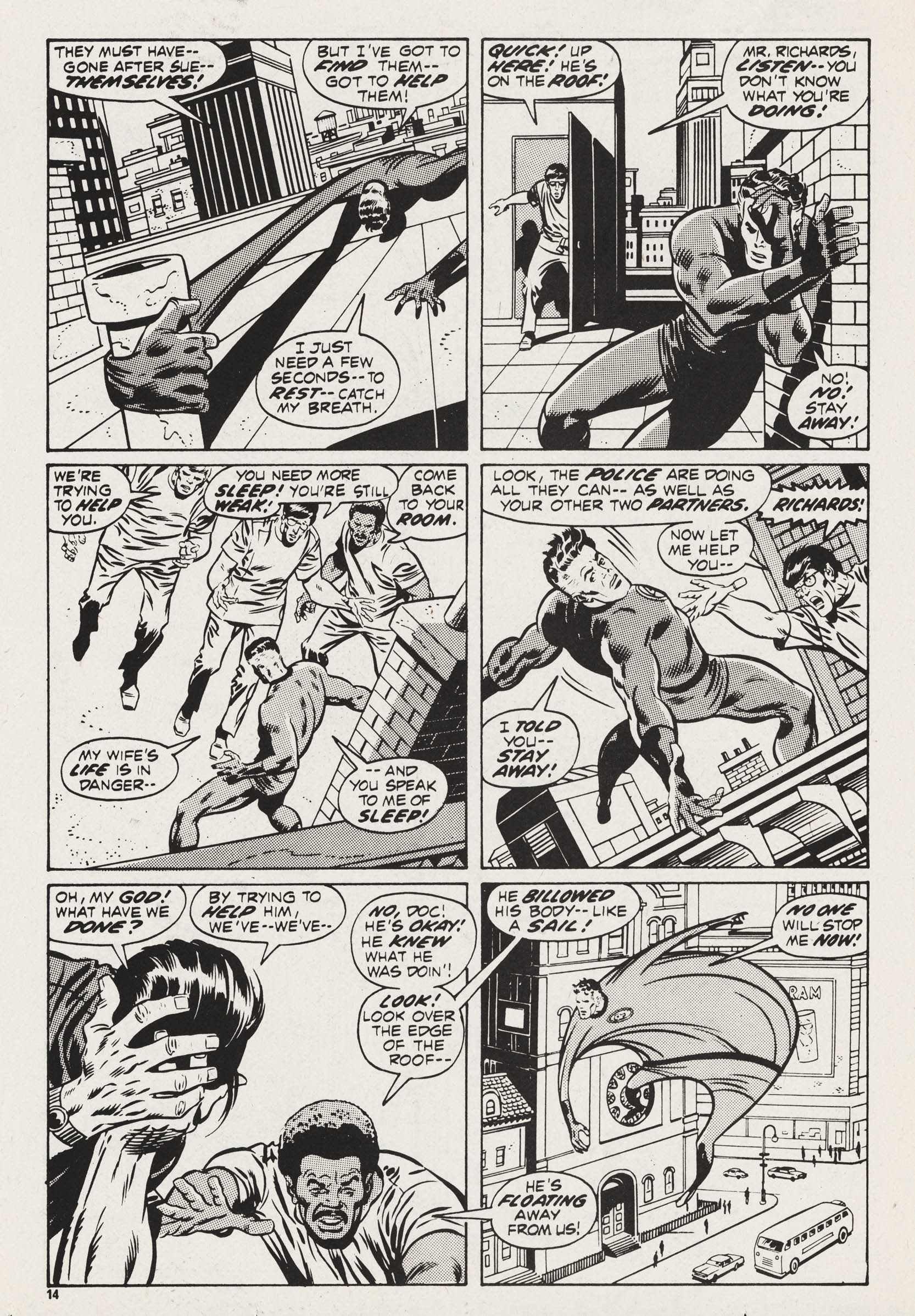 Read online Captain Britain (1976) comic -  Issue #33 - 14