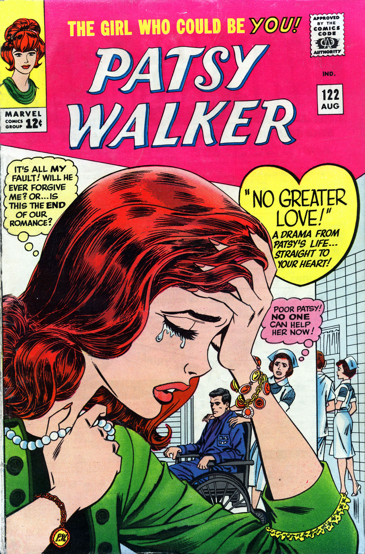 Read online Patsy Walker comic -  Issue #122 - 1