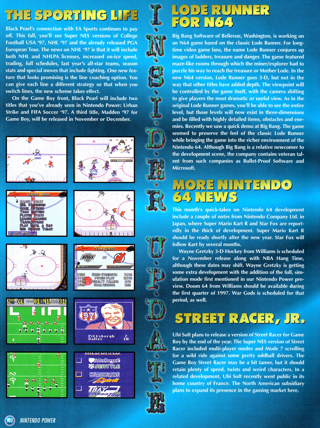 Read online Nintendo Power comic -  Issue #89 - 109