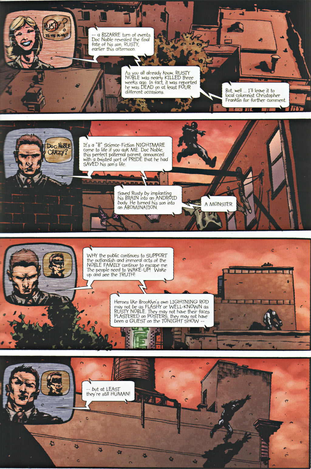 Read online Noble Causes: Extended Family comic -  Issue #1 - 11