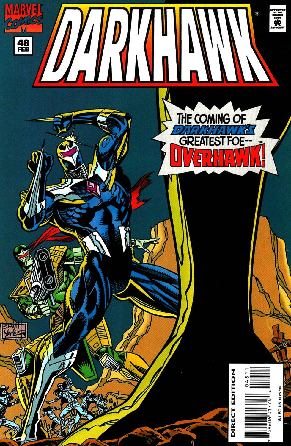 Read online Darkhawk (1991) comic -  Issue #48 - 1