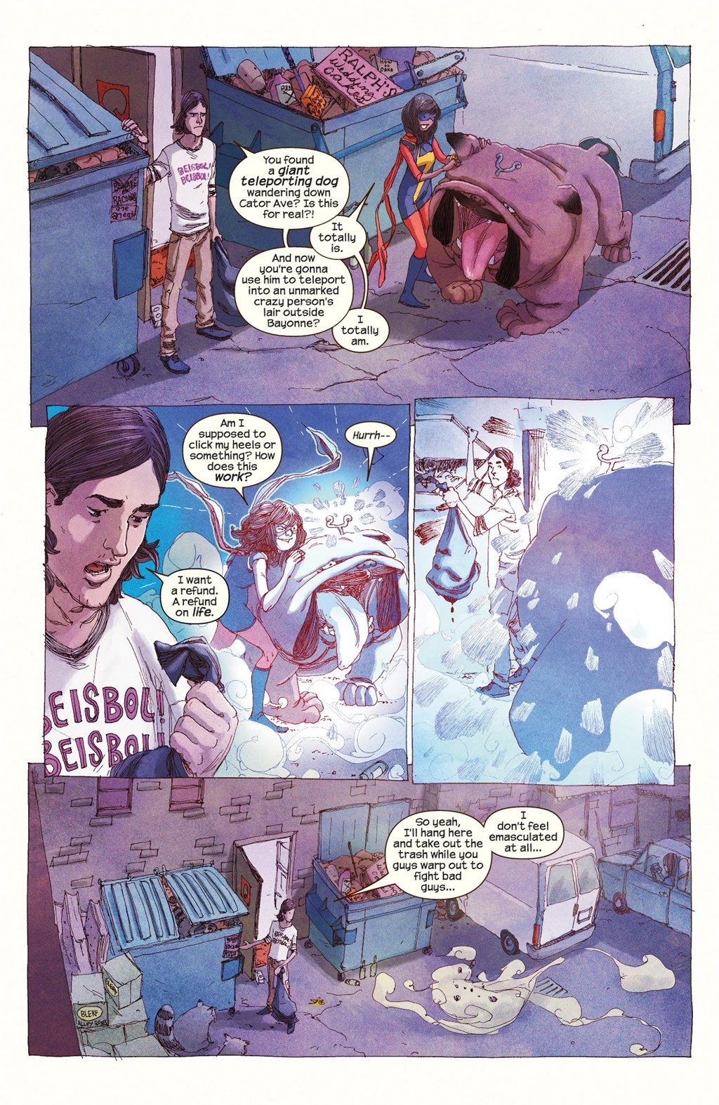 Read online Ms. Marvel Meets The Marvel Universe comic -  Issue # TPB (Part 1) - 52
