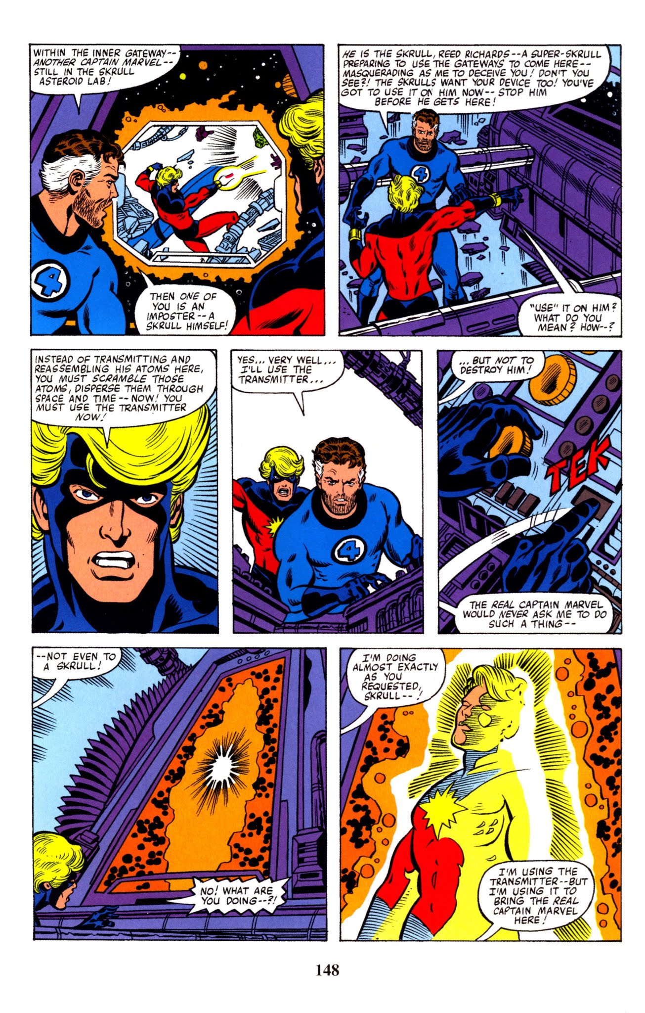 Read online Fantastic Four Visionaries: George Perez comic -  Issue # TPB 2 (Part 2) - 46