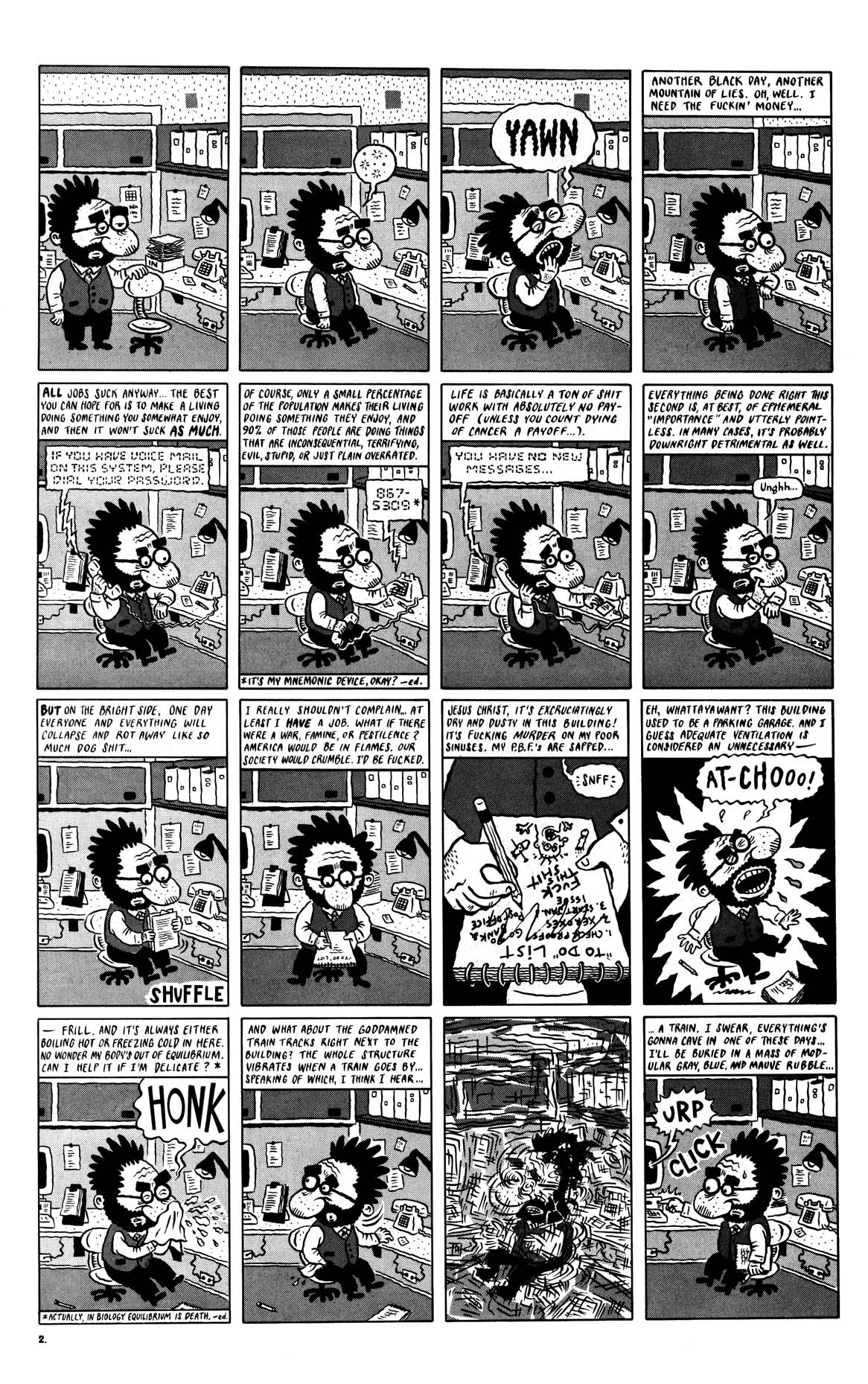 Read online Schizo comic -  Issue #3 - 4