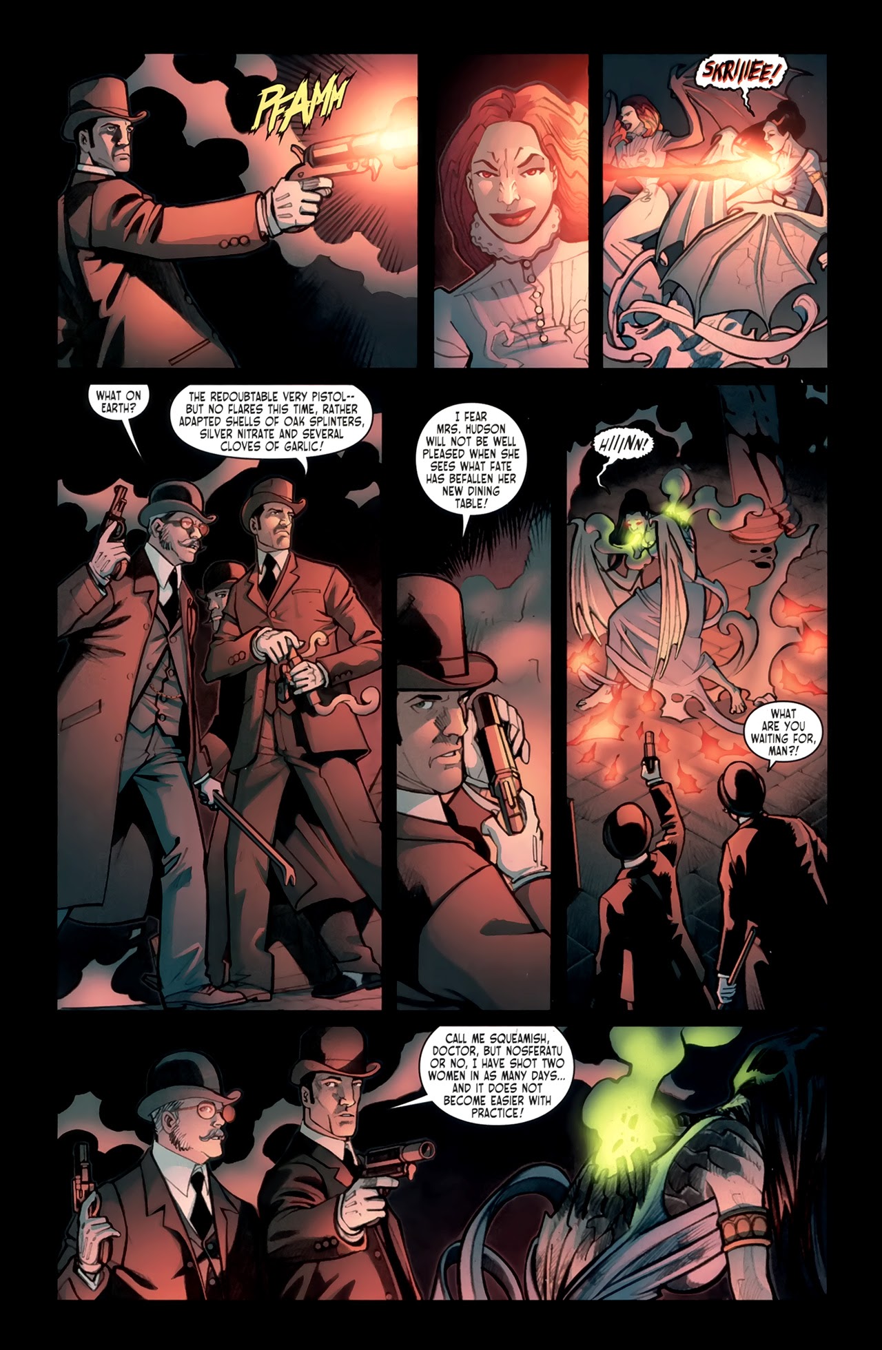 Read online Victorian Undead (2011) comic -  Issue #4 - 6