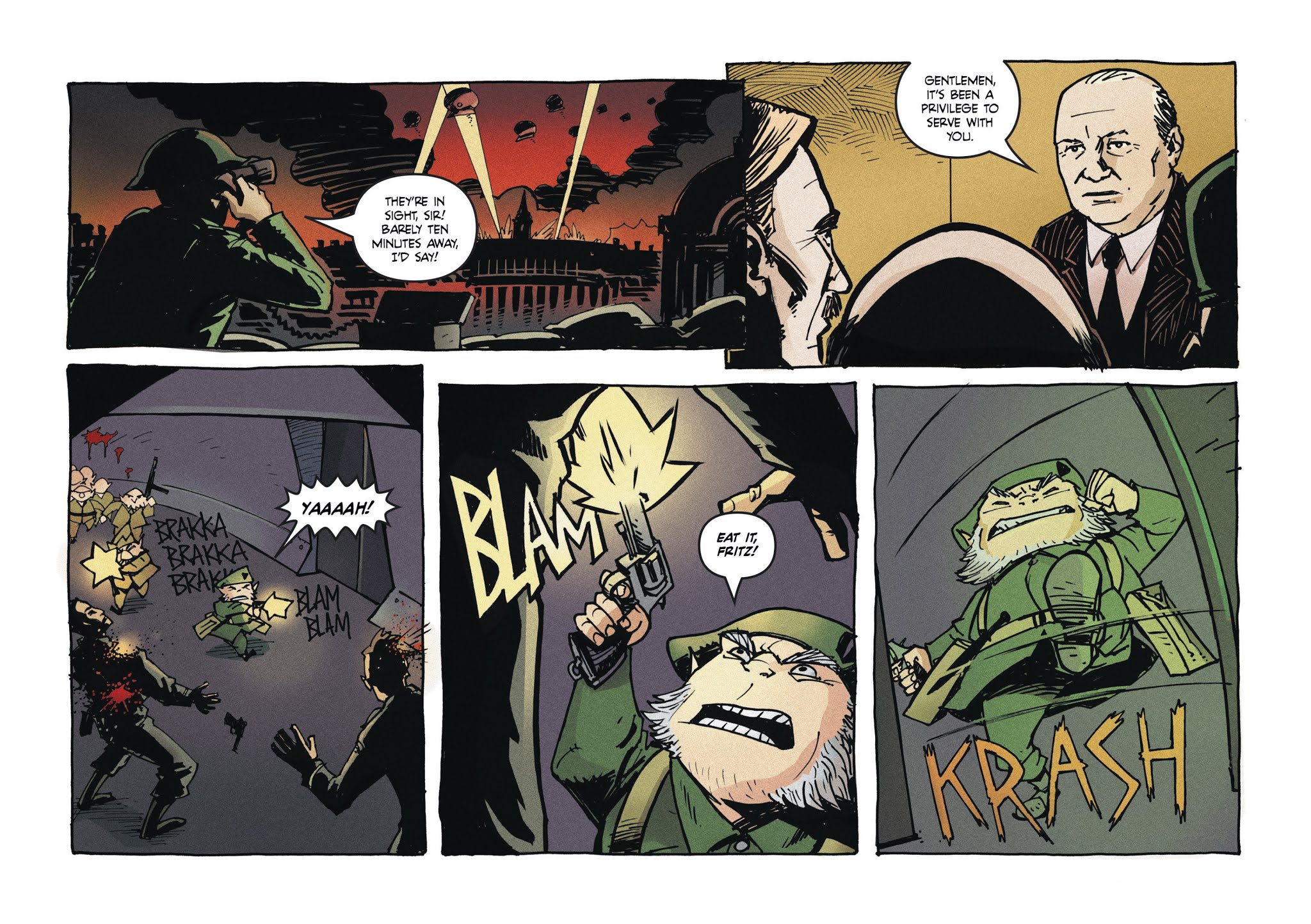 Read online Santa Claus vs. The Nazis comic -  Issue # TPB - 85