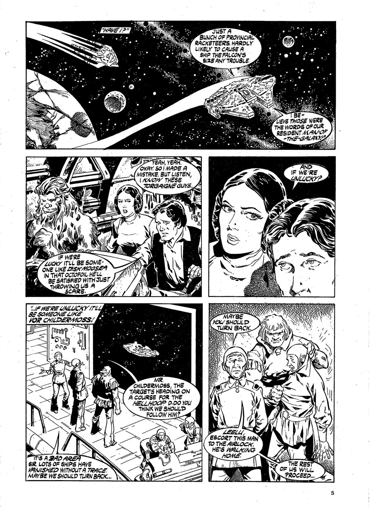 Read online Star Wars Weekly comic -  Issue #151 - 5