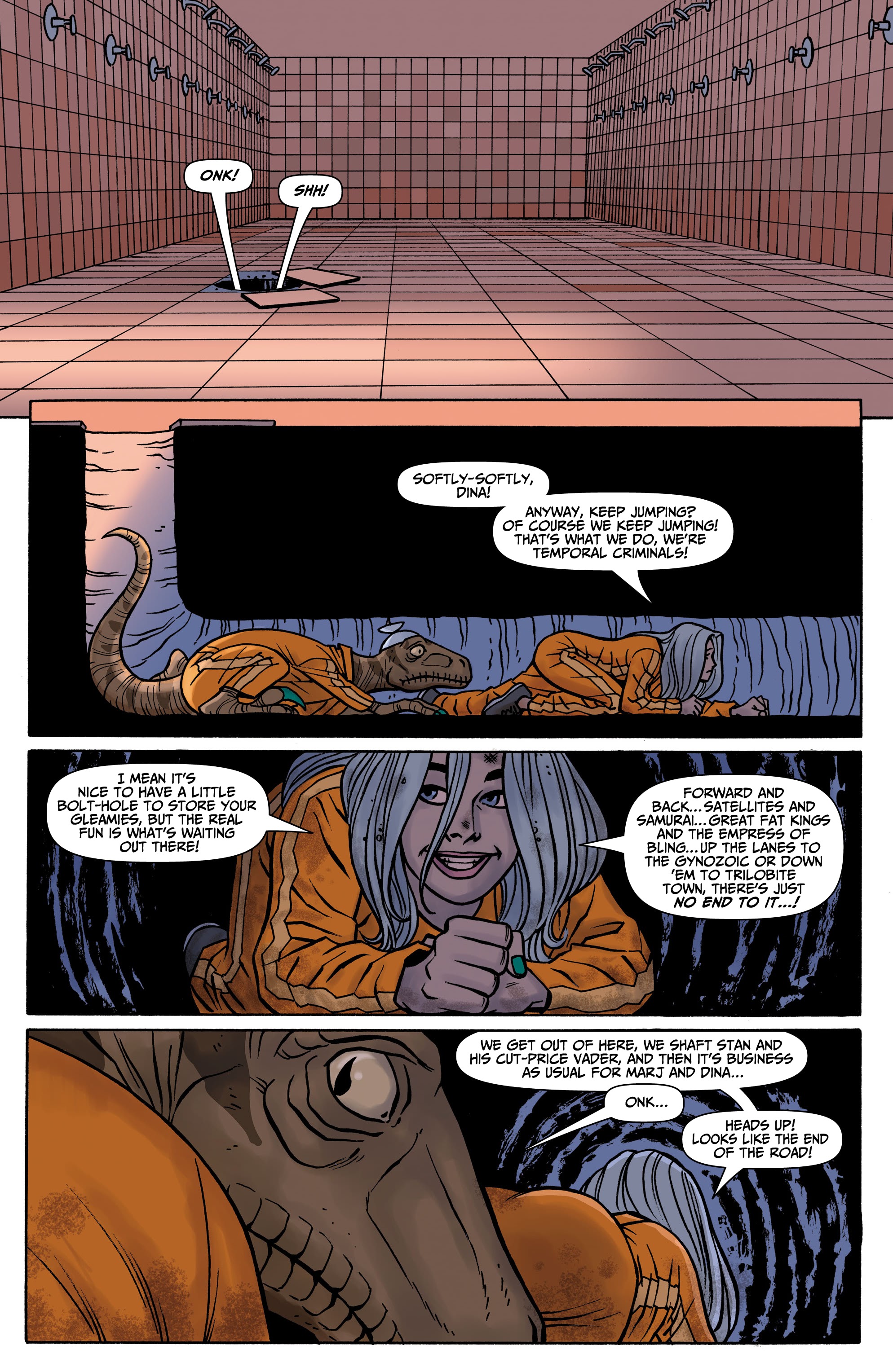 Read online Marjorie Finnegan, Temporal Criminal comic -  Issue #4 - 19
