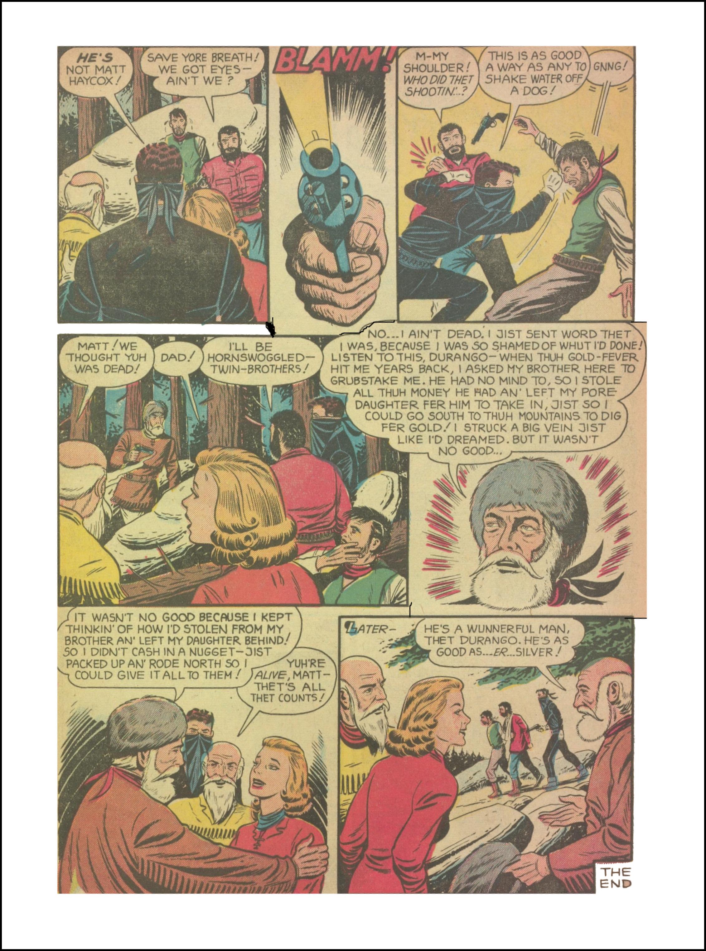 Read online Charles Starrett as The Durango Kid comic -  Issue #33 - 9