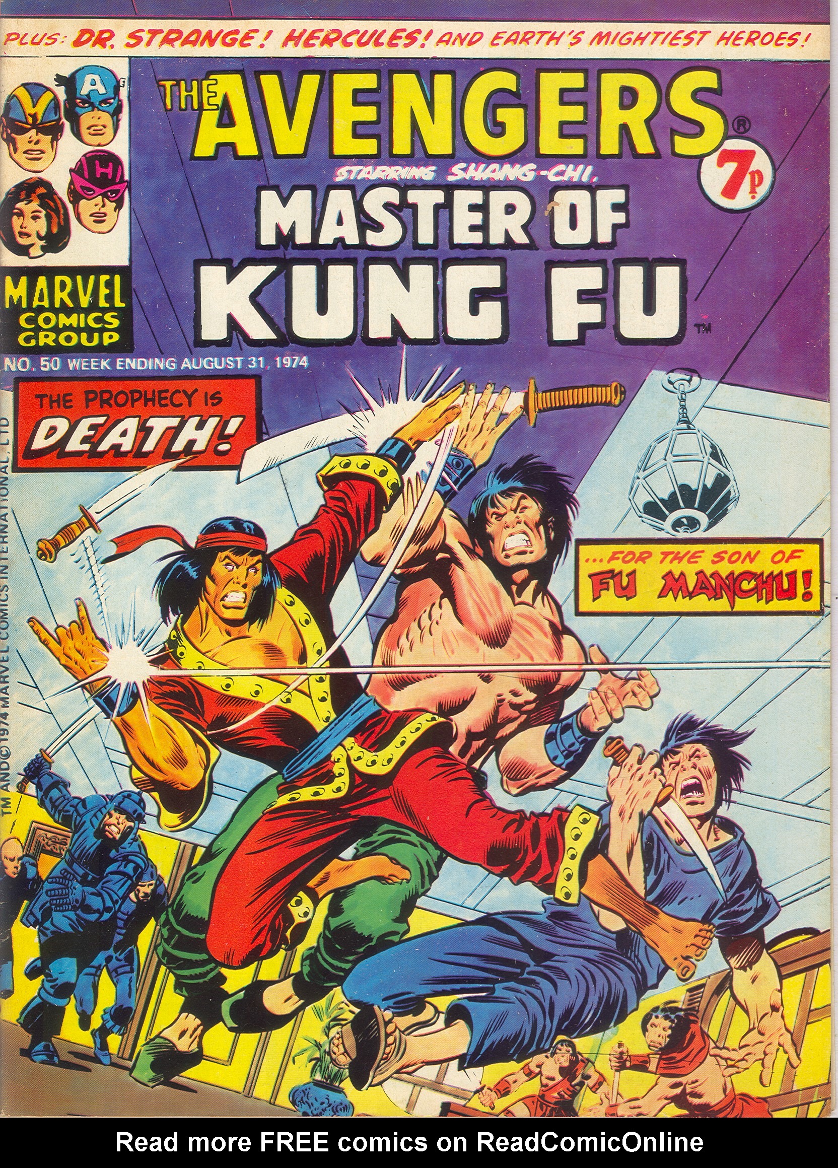 Read online The Avengers (1973) comic -  Issue #50 - 1