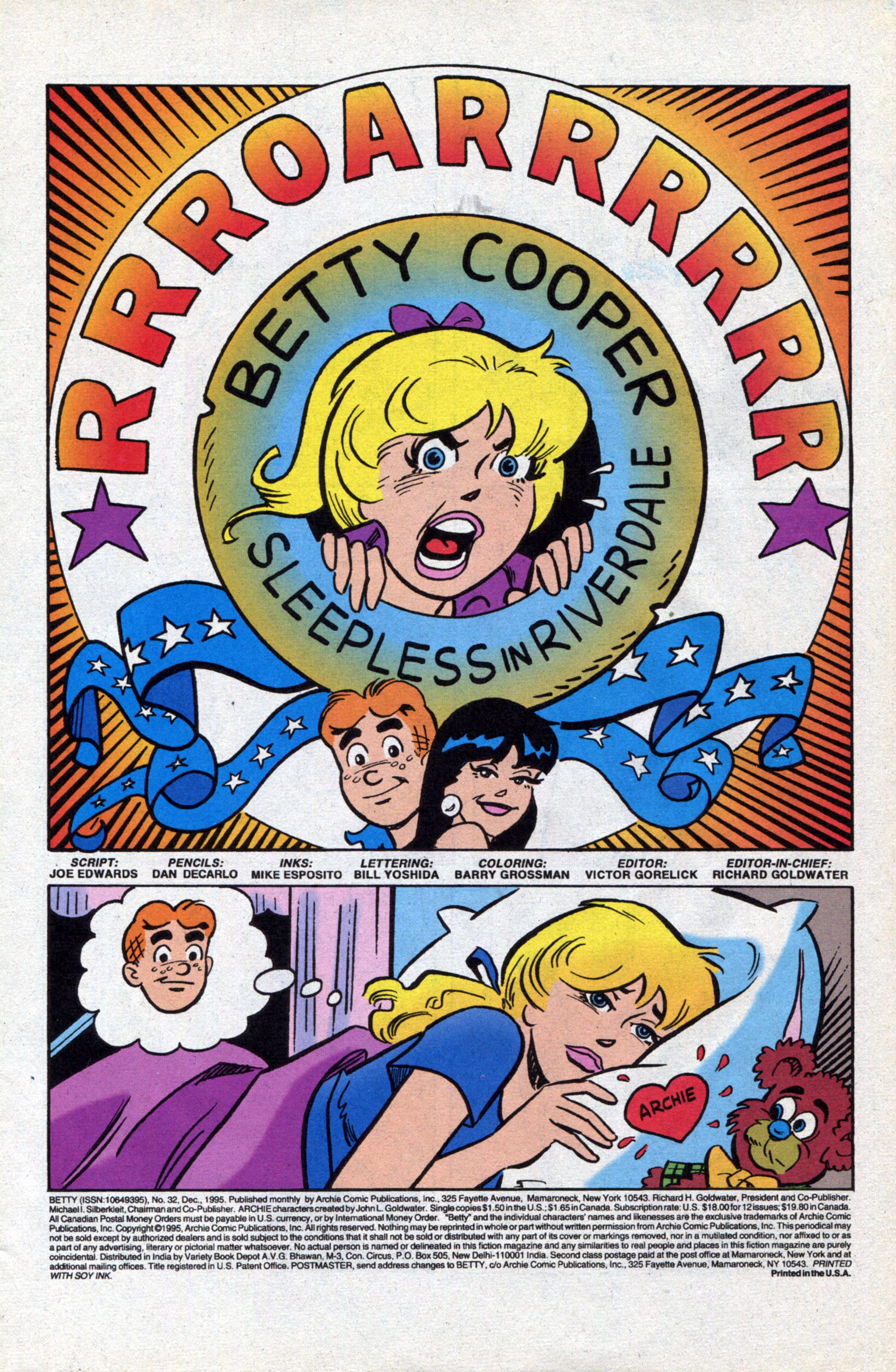 Read online Betty comic -  Issue #32 - 3