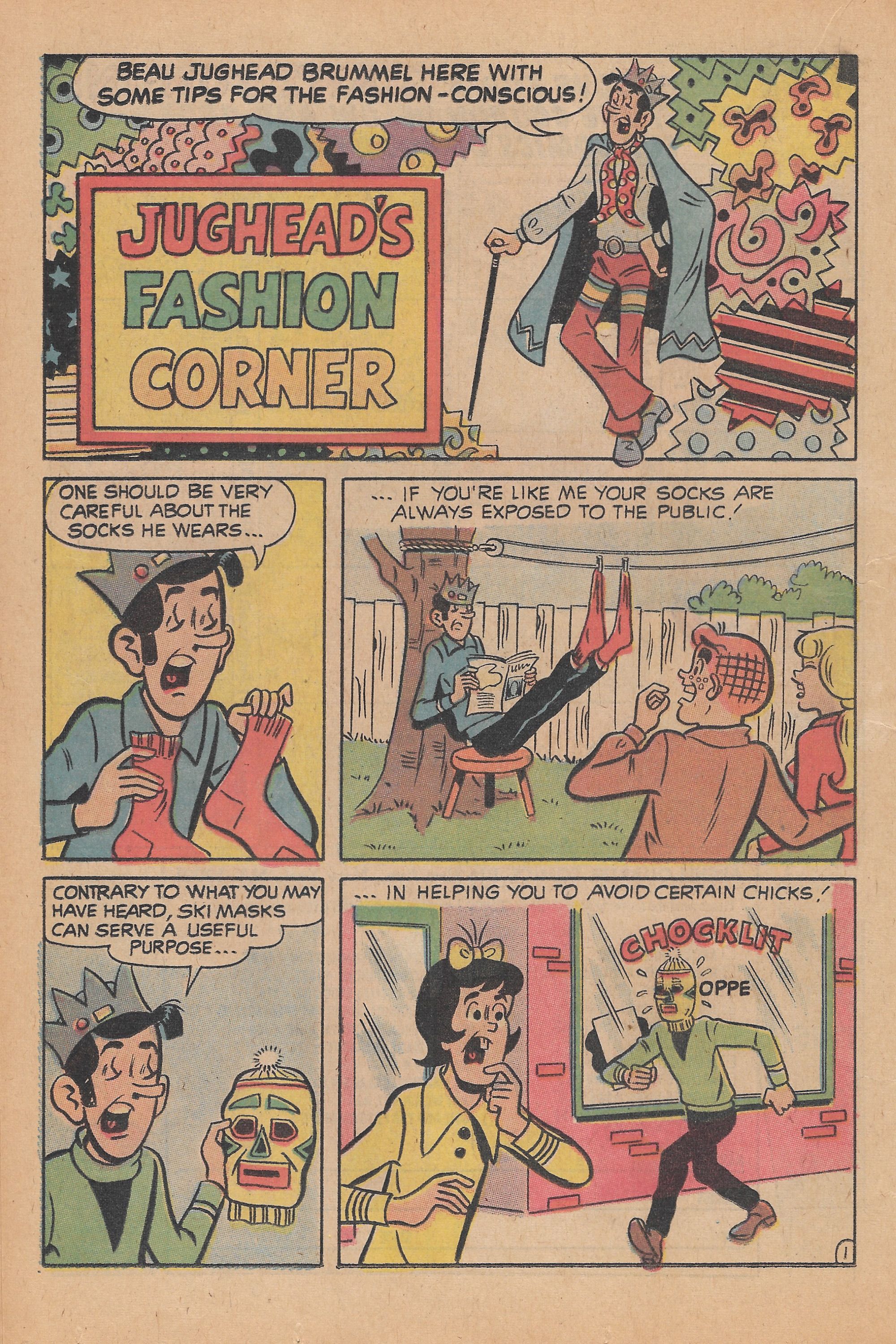 Read online Jughead's Jokes comic -  Issue #25 - 18