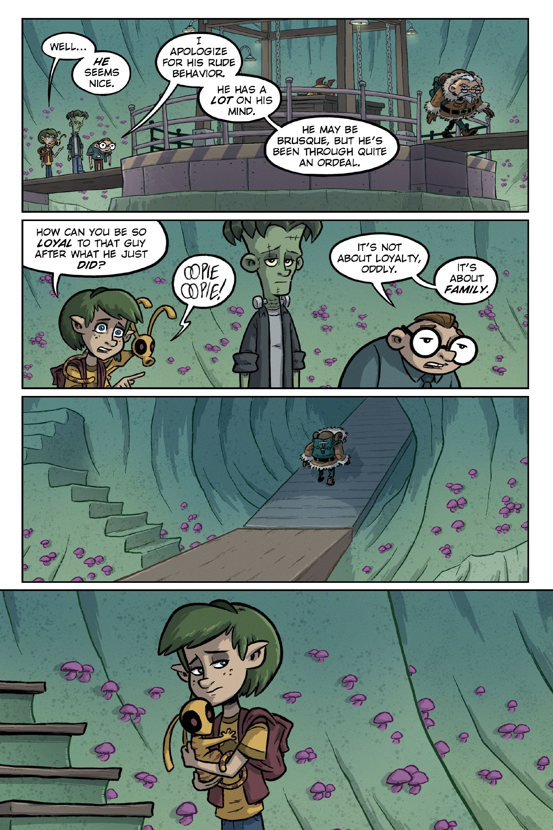 Read online Oddly Normal (2014) comic -  Issue #18 - 21