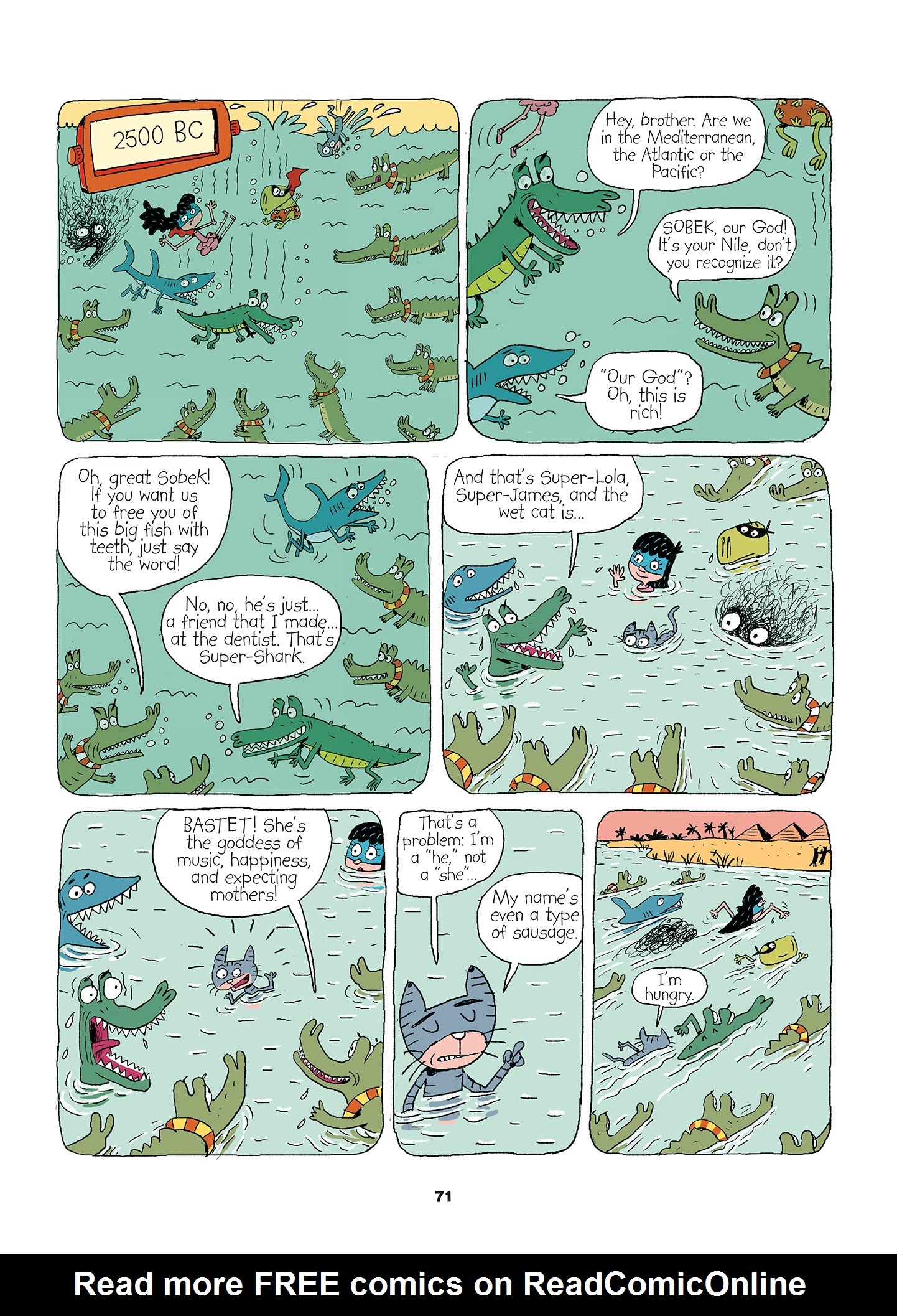 Read online Lola's Super Club comic -  Issue # TPB 1 - 73