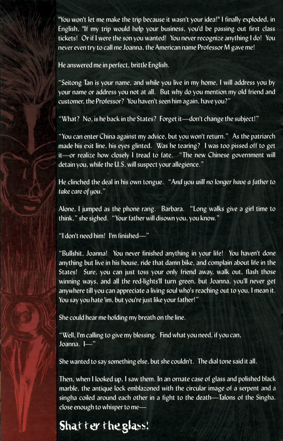 Read online Faust: Singha's Talons comic -  Issue #0.5 - 16