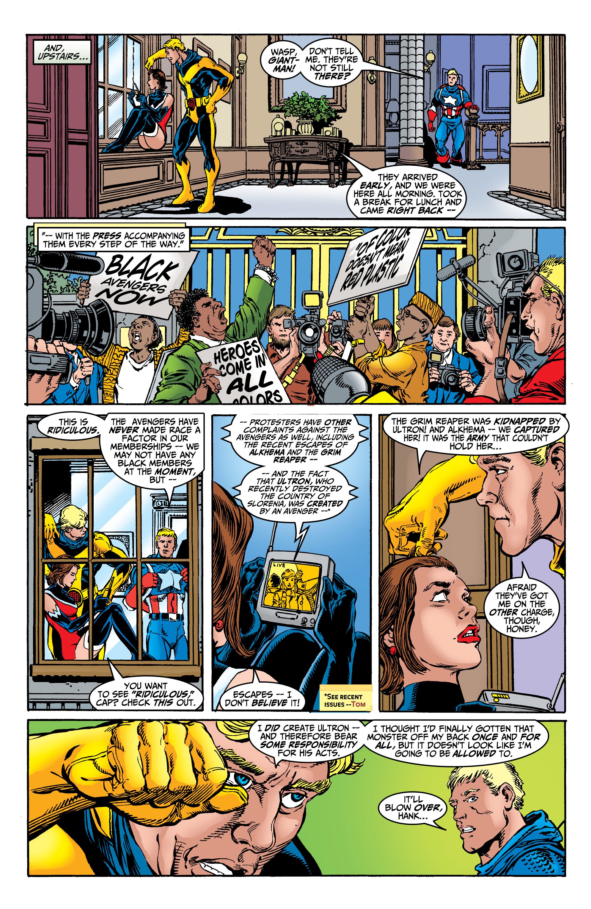 Read online Avengers By Kurt Busiek & George Perez Omnibus comic -  Issue # TPB (Part 10) - 100