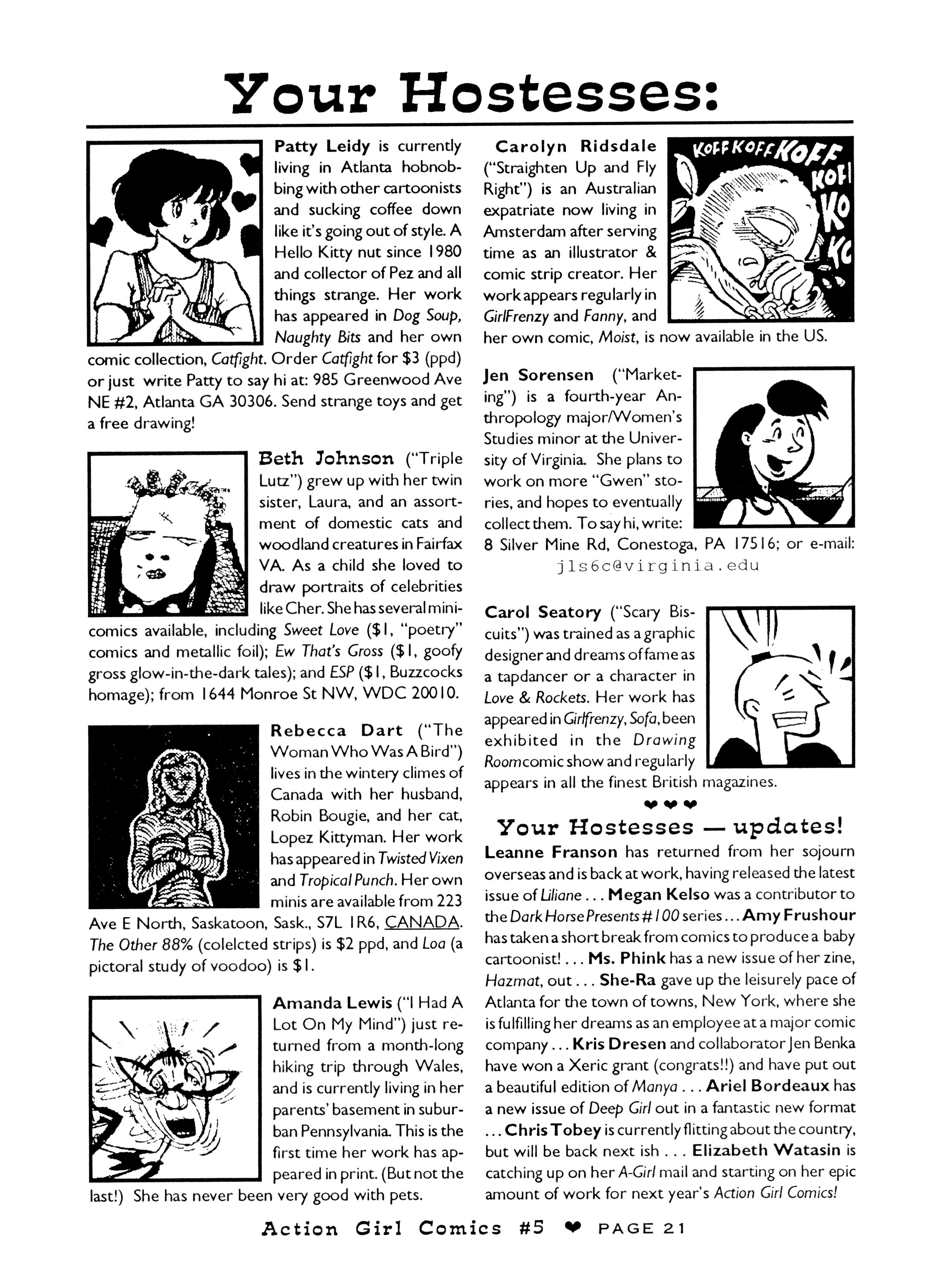 Read online Action Girl Comics comic -  Issue #5 - 23