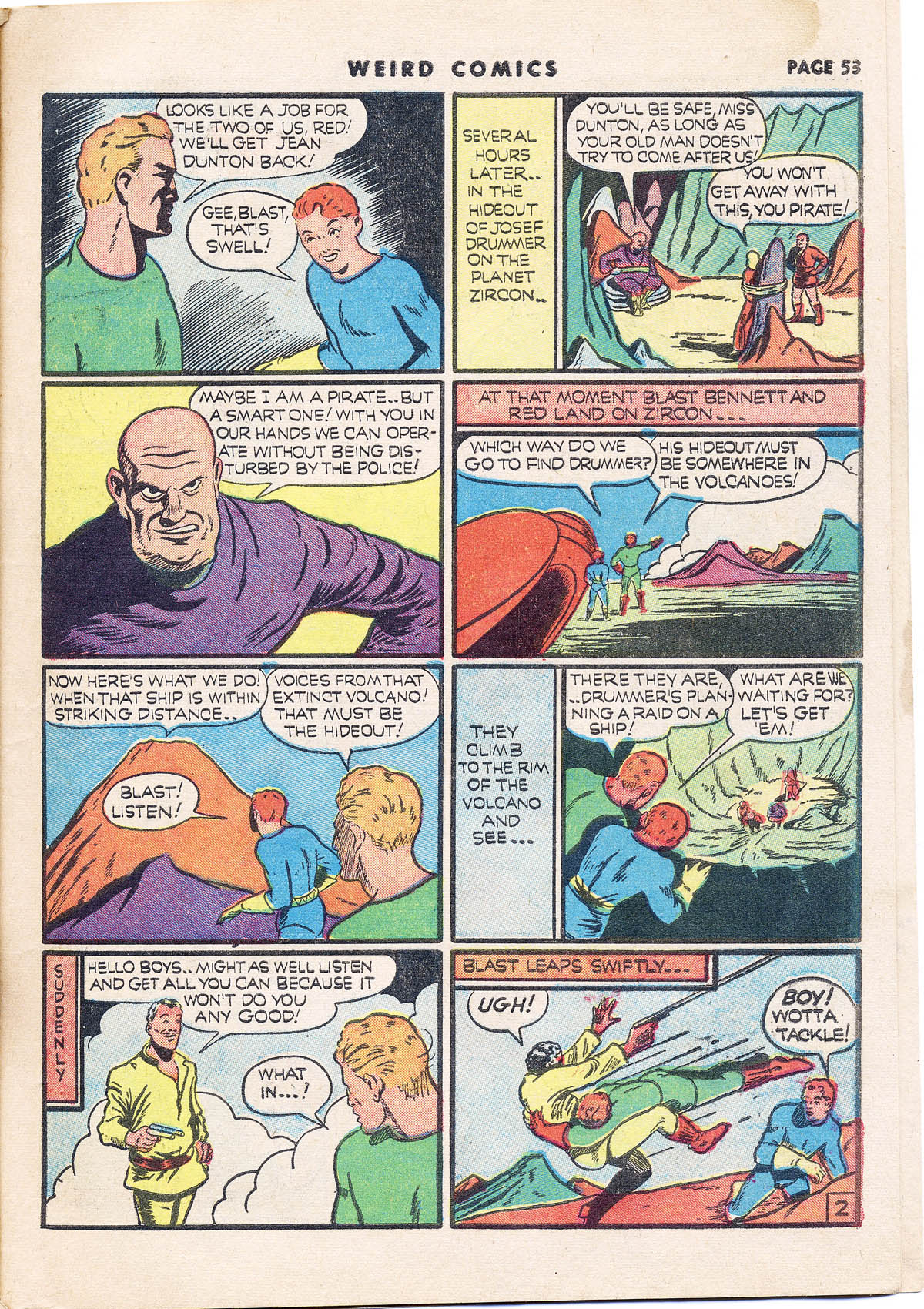 Read online Weird Comics comic -  Issue #13 - 53