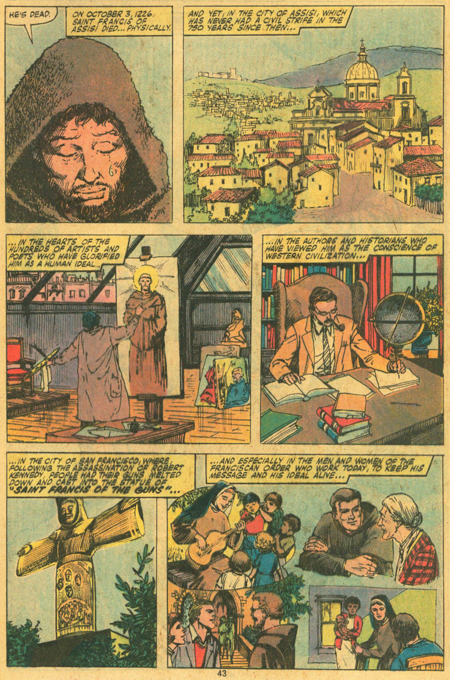 Read online Francis, Brother of the Universe comic -  Issue # Full - 46