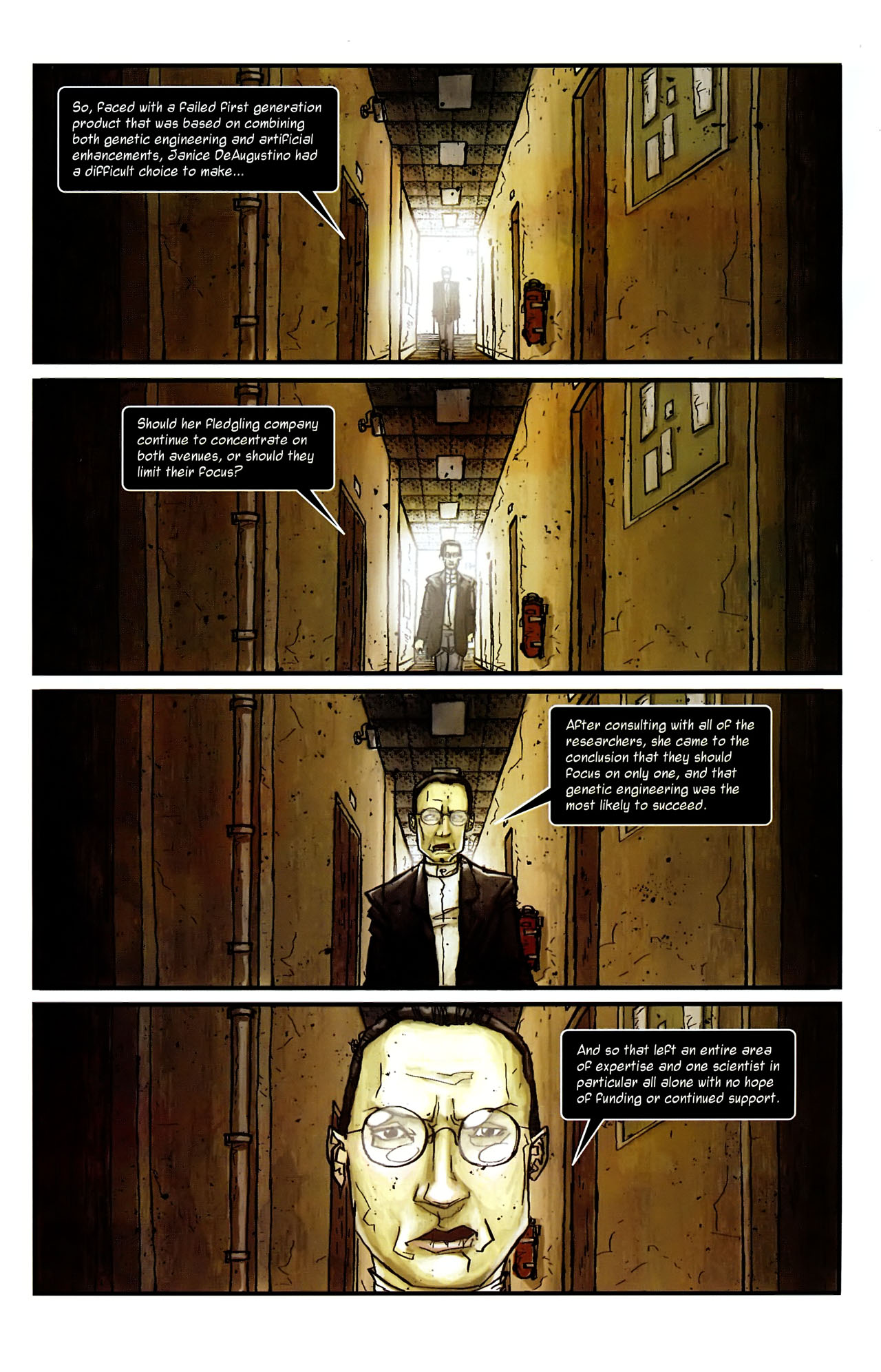 Read online Transhuman comic -  Issue #1 - 13