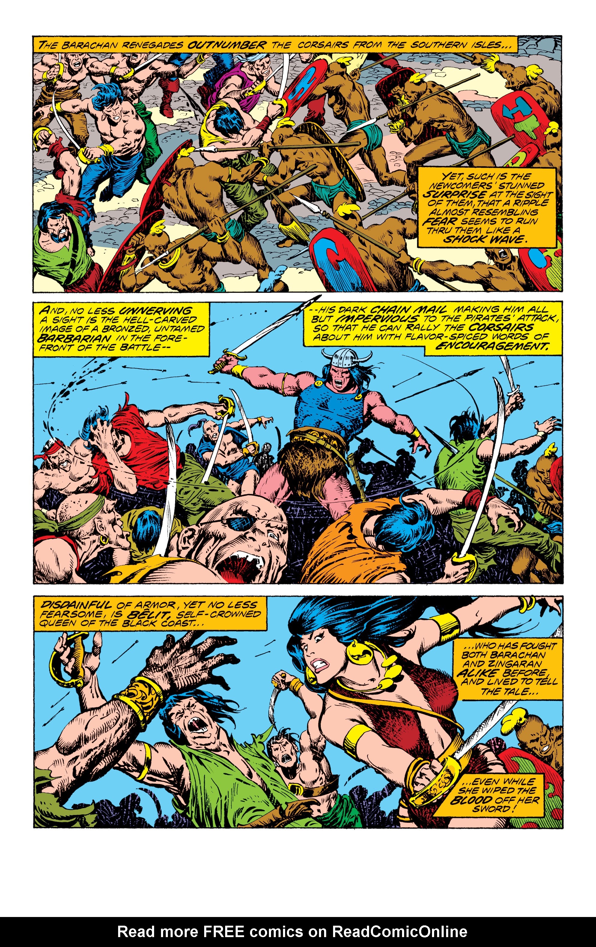 Read online Conan the Barbarian Epic Collection: The Original Marvel Years - Of Once and Future Kings comic -  Issue # TPB (Part 3) - 4