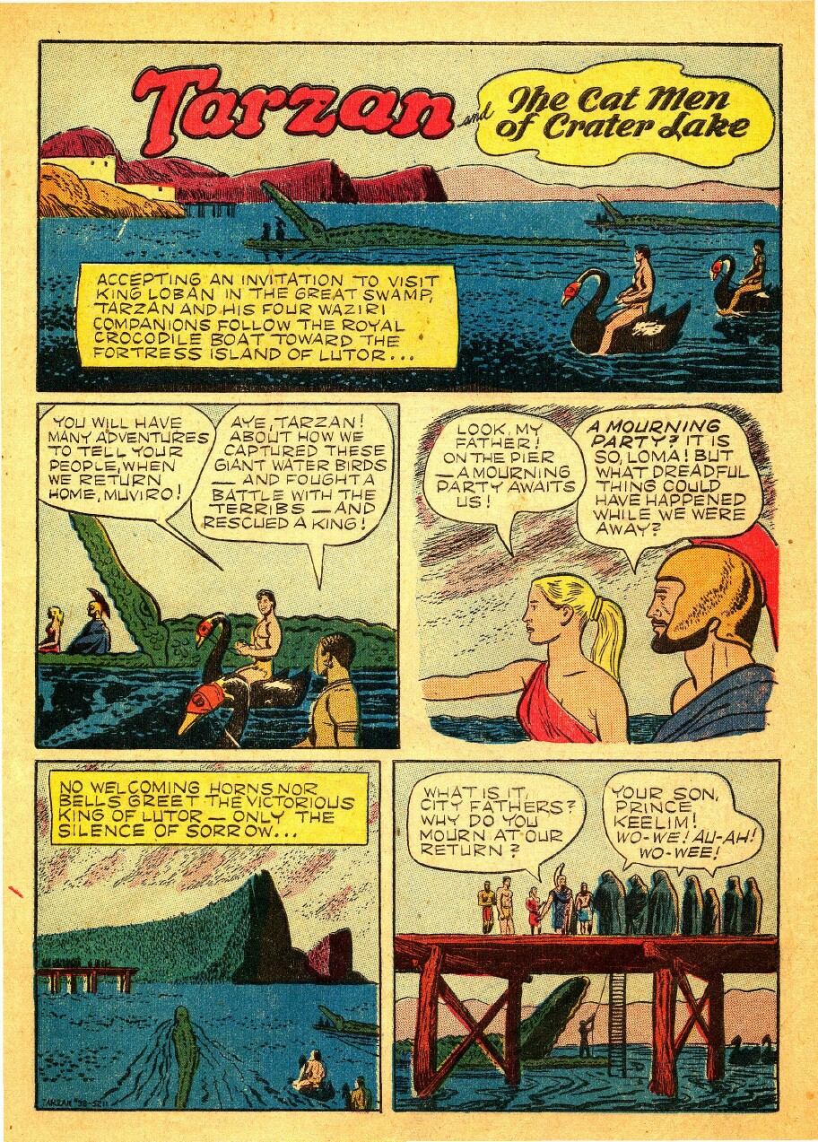 Read online Tarzan (1948) comic -  Issue #38 - 3