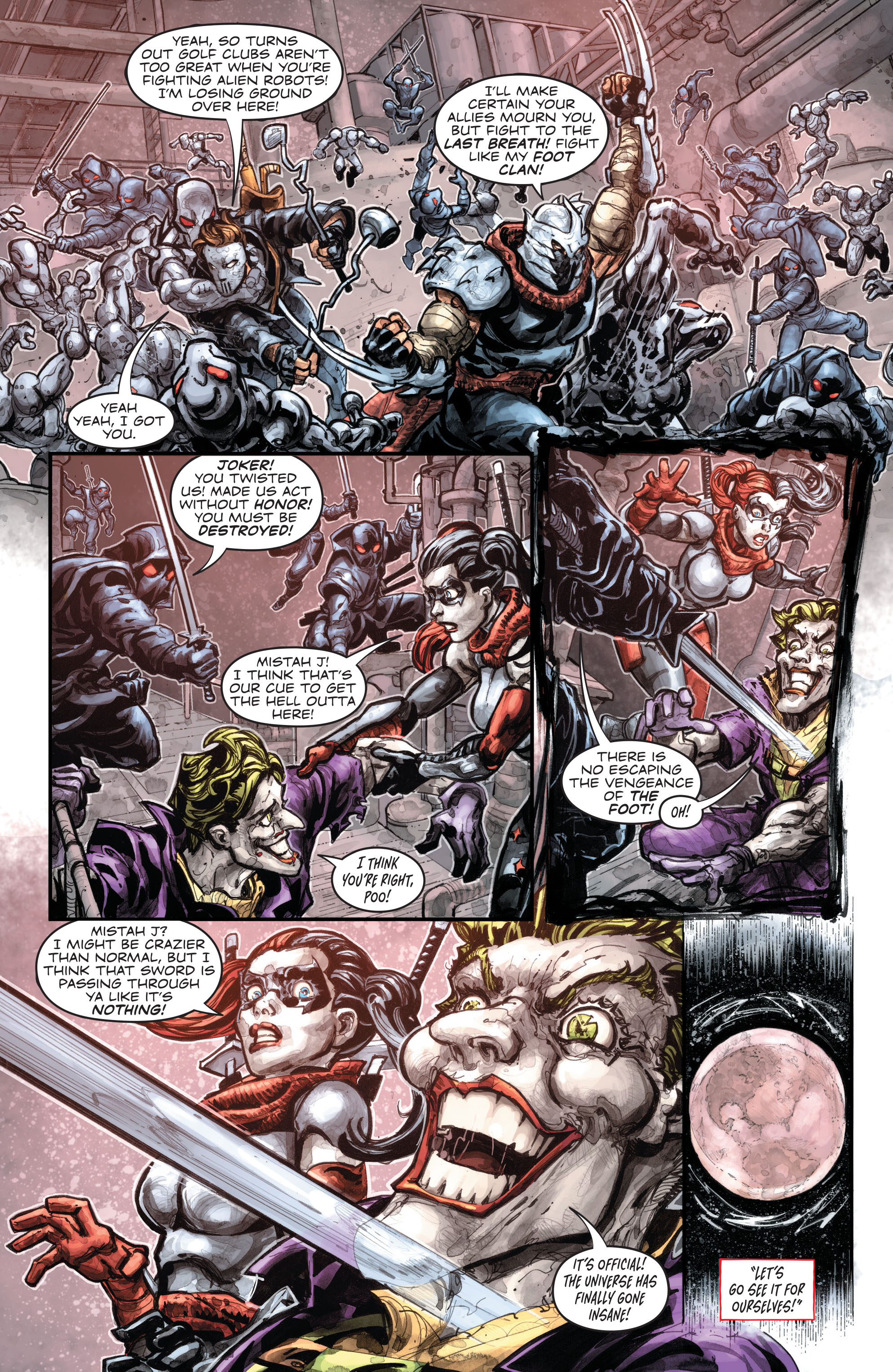 Read online Batman/Teenage Mutant Ninja Turtles III comic -  Issue # _TPB (Part 2) - 1