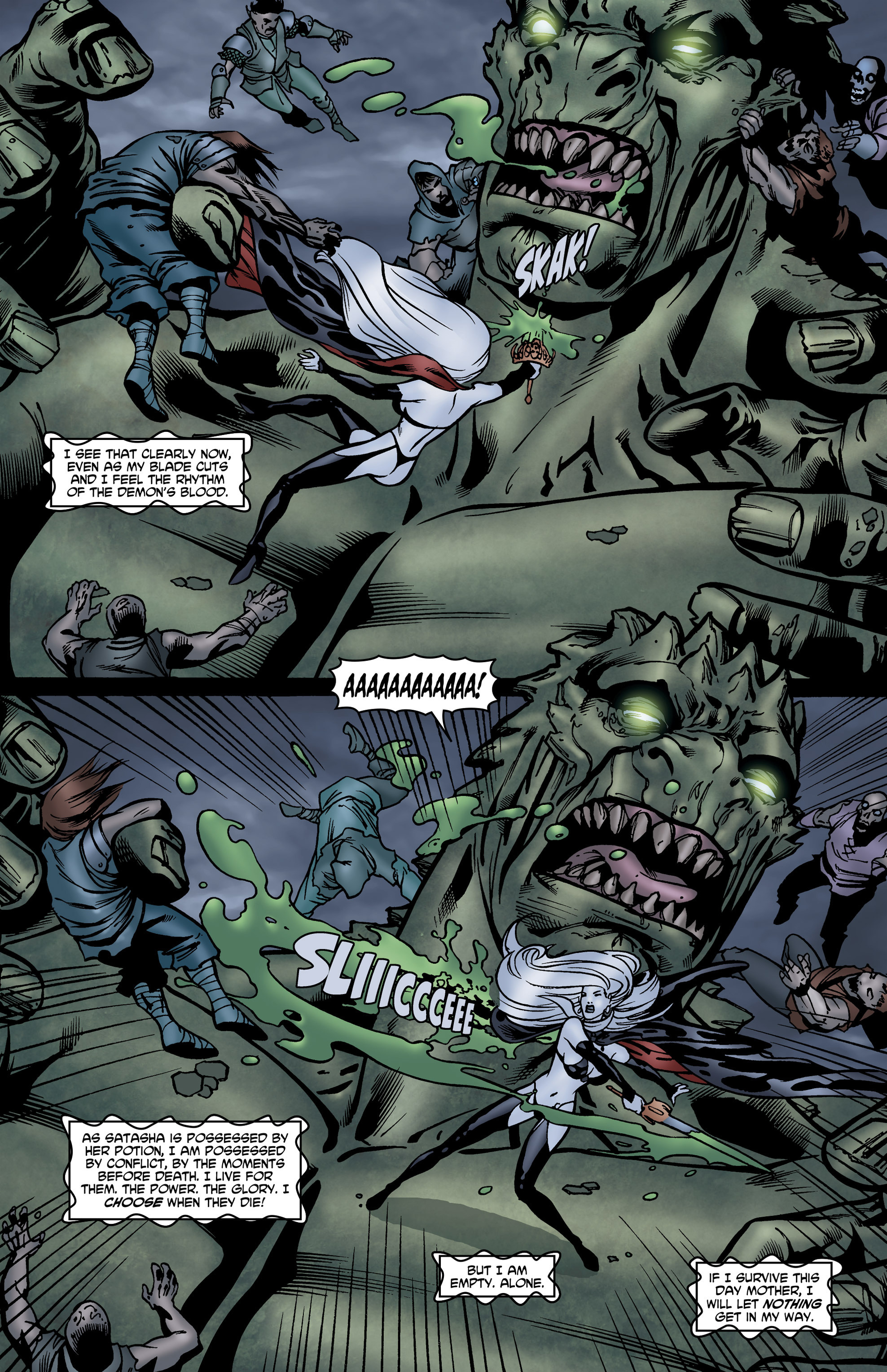 Read online Lady Death Origins comic -  Issue #9 - 18