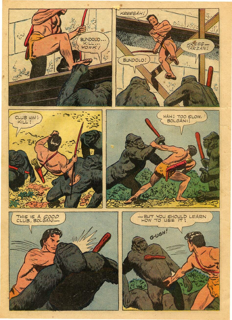 Read online Tarzan (1948) comic -  Issue #66 - 6