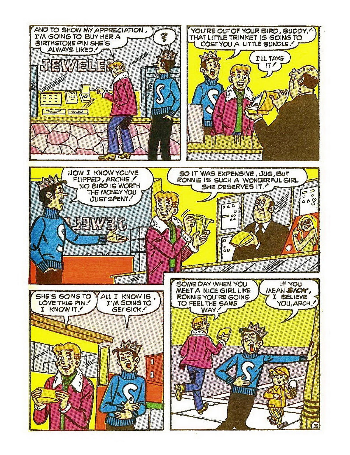 Read online Archie's Double Digest Magazine comic -  Issue #56 - 197