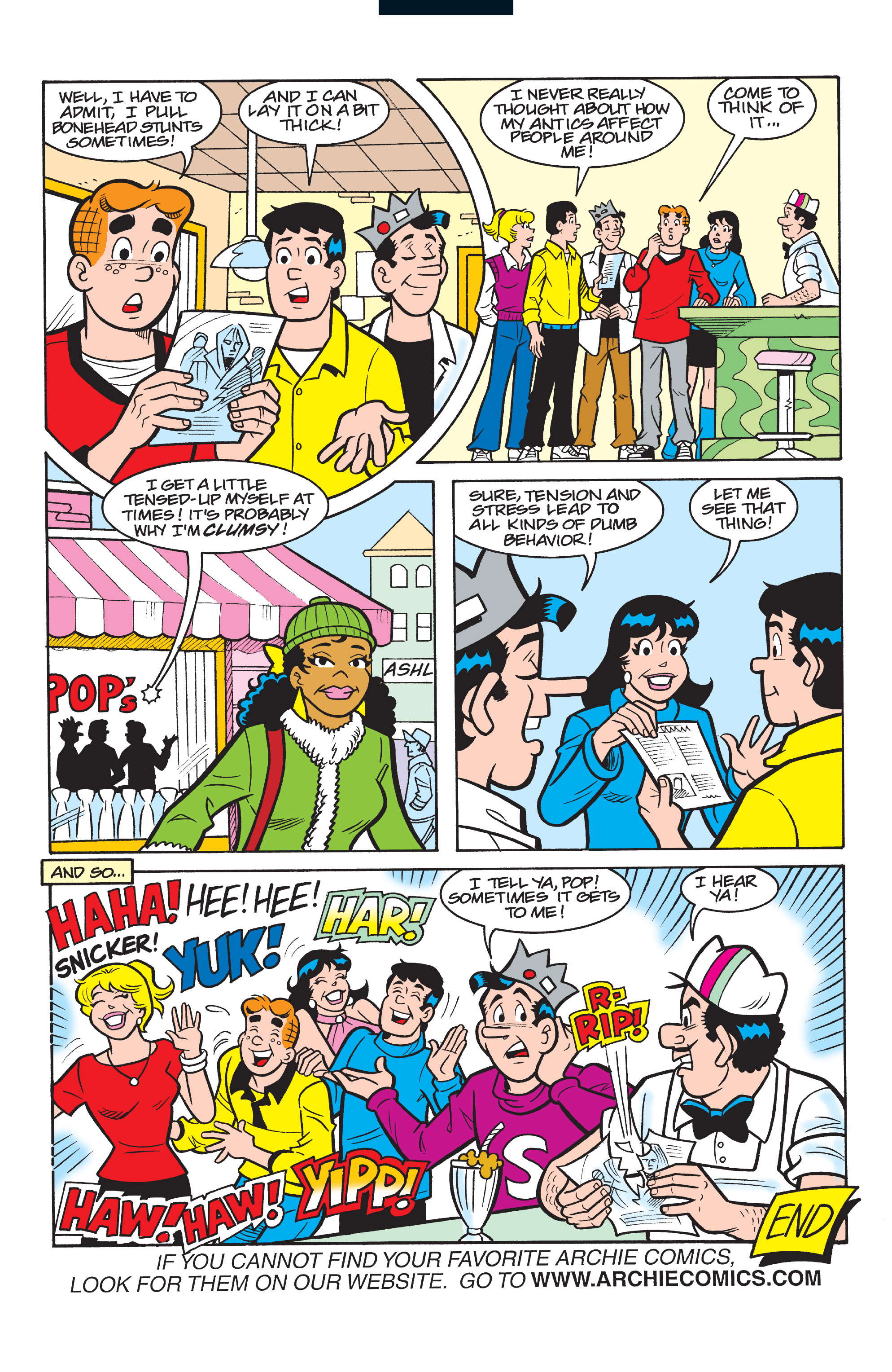 Read online Archie's Pal Jughead Comics comic -  Issue #163 - 12