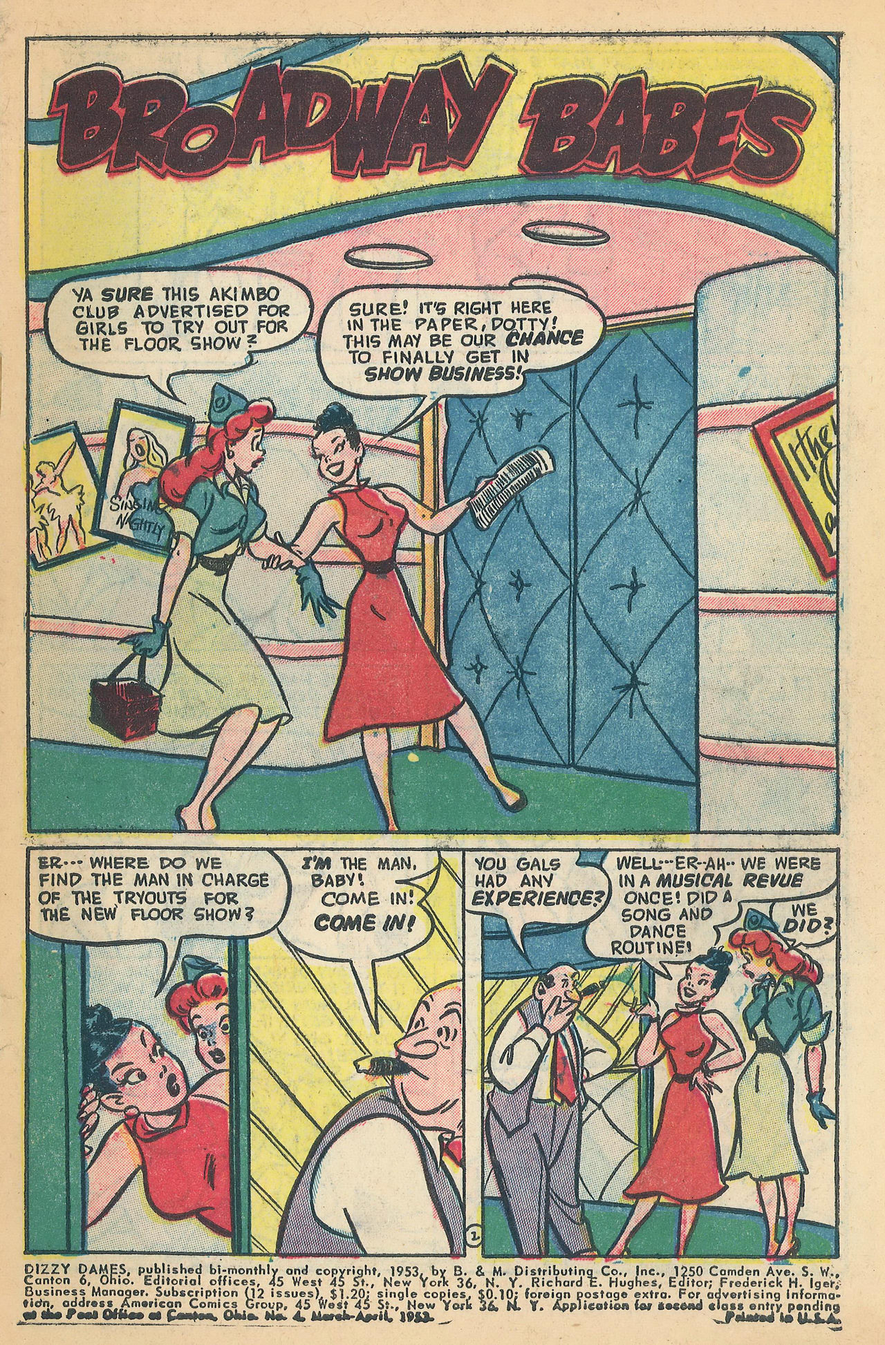 Read online Dizzy Dames comic -  Issue #4 - 3