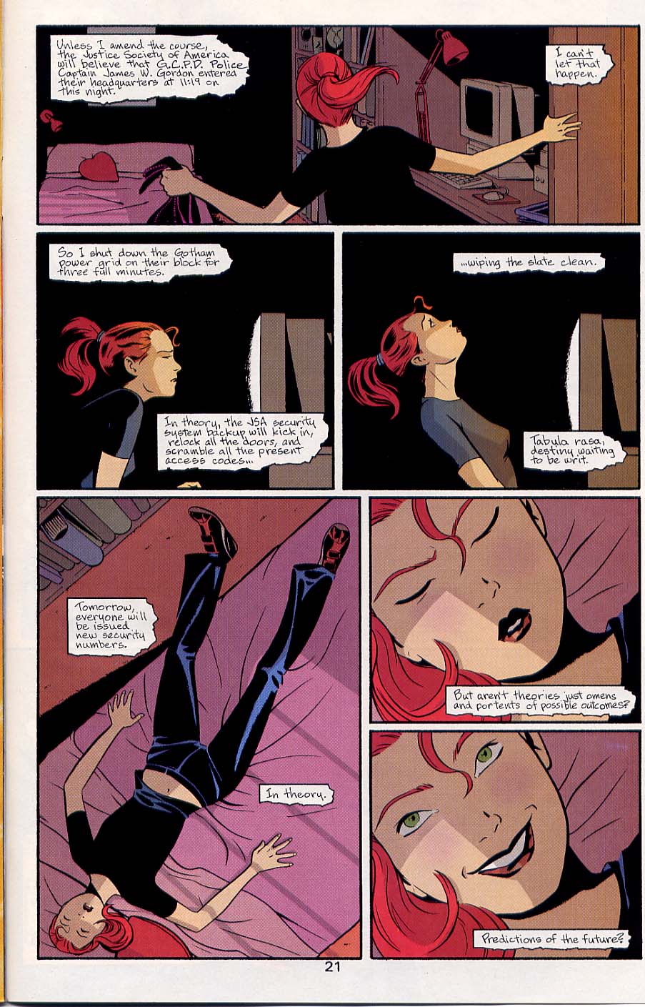 Read online Batgirl Year One comic -  Issue #1 - 22