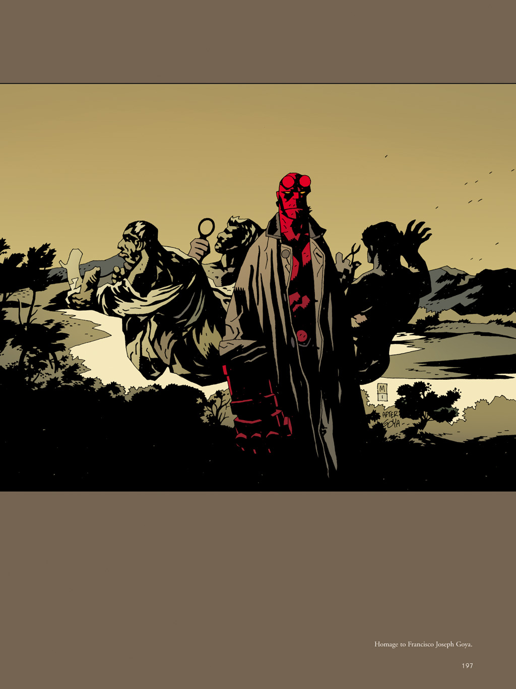 Read online The Art of Hellboy comic -  Issue # TPB - 198